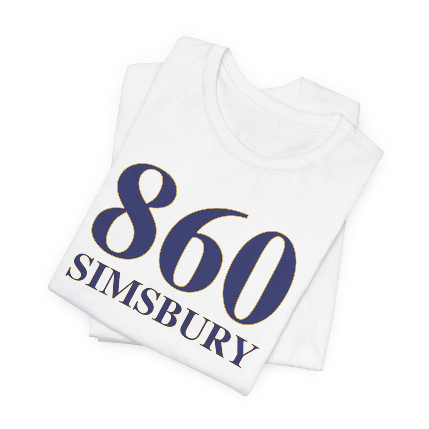Simsbury 860 // Simsbury CT unisex t shirt // finding connecticut