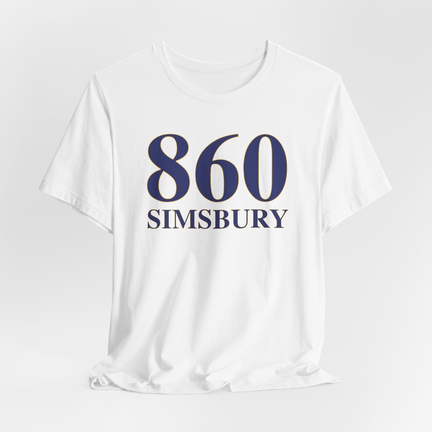 Simsbury 860 // Simsbury CT unisex t shirt // finding connecticut