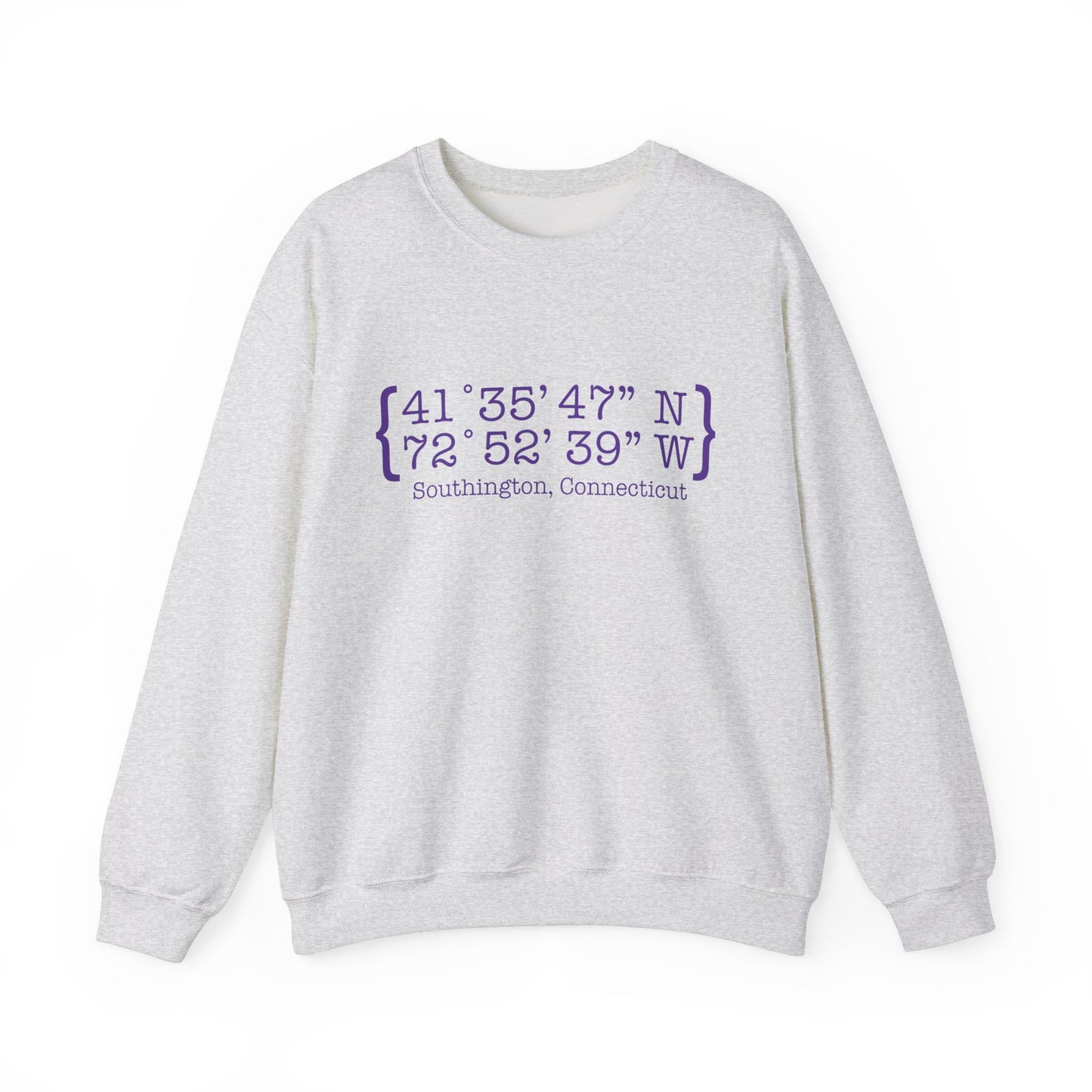 Southington Coordinates // Southington Ct sweatshirt // Finding Connecticut