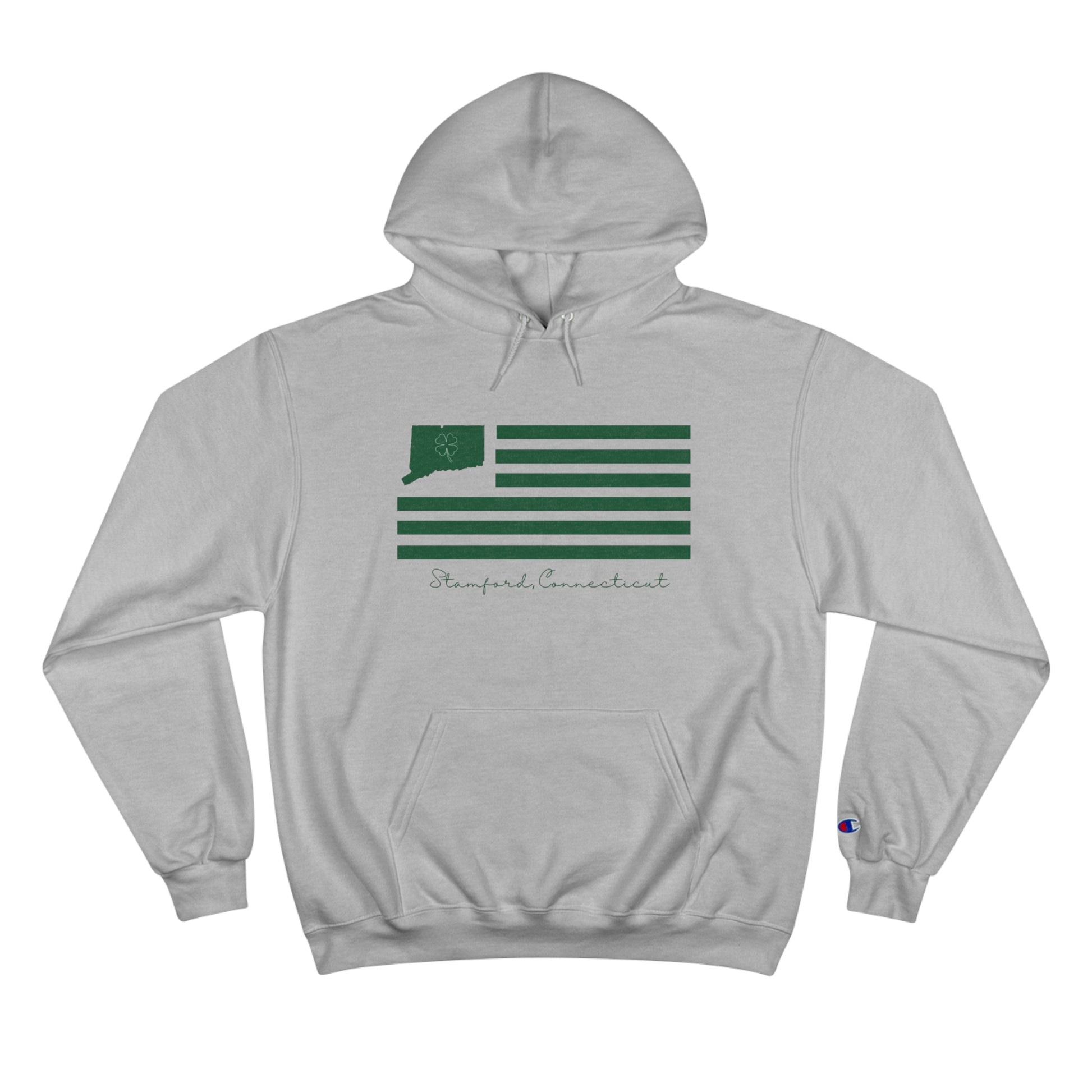 Stamford Connecticut St. Patrick's Day unisex champion hooddie sweatshirt