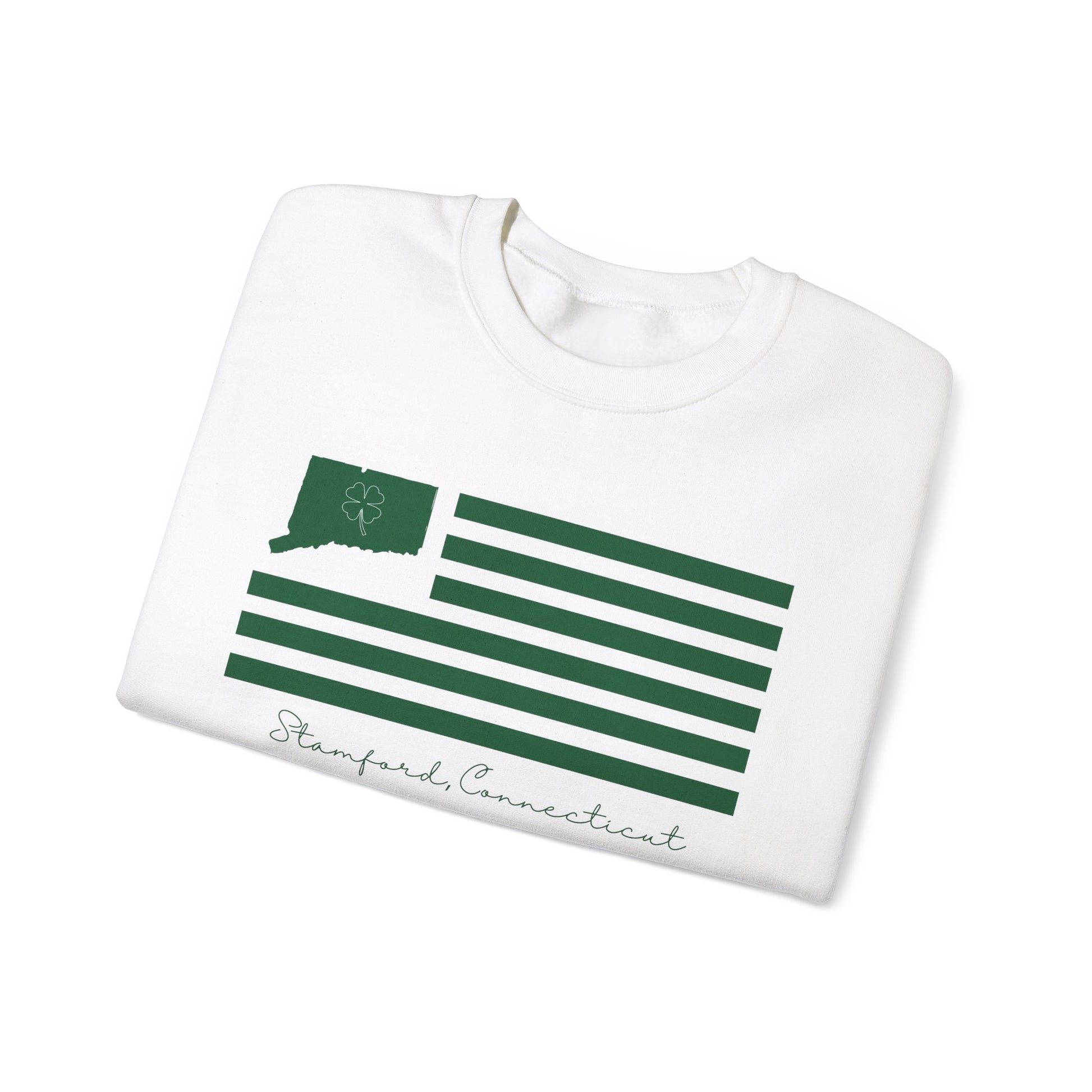 Stamford Connecticut St. Patrick's Day unisex sweatshirt