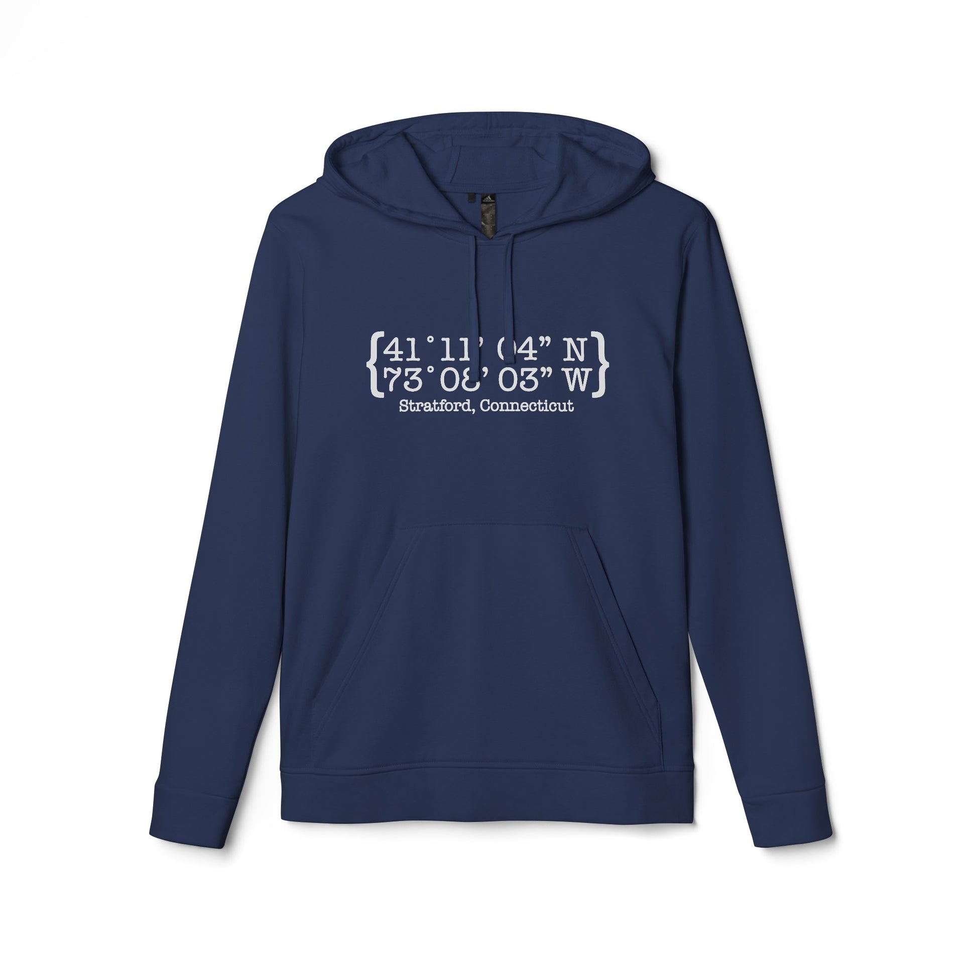 Stratford coordinates // Stratford ct unisex Adidas hoodie sweatshirt // finding connecticut