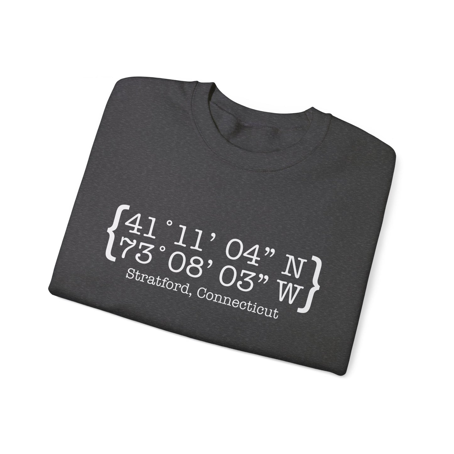 Stratford coordinates // Stratford ct unisex sweatshirt // finding connecticut