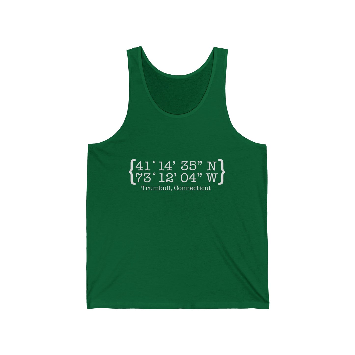 Trumbull Coordinates // Trumbull CT tank top shirts /// finding connecticut
