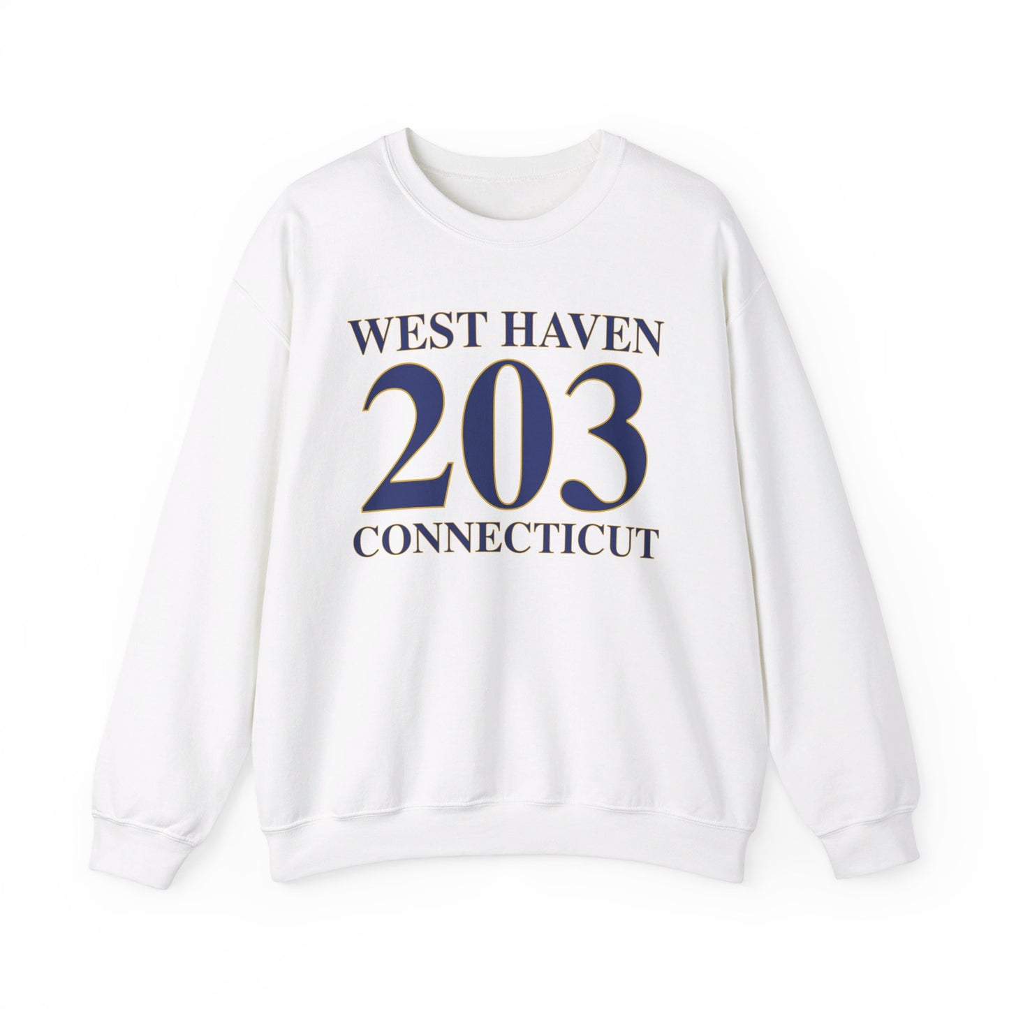 West Haven 203 Connecticut // west haven connecticut unisex sweatshirt // finding connecticut