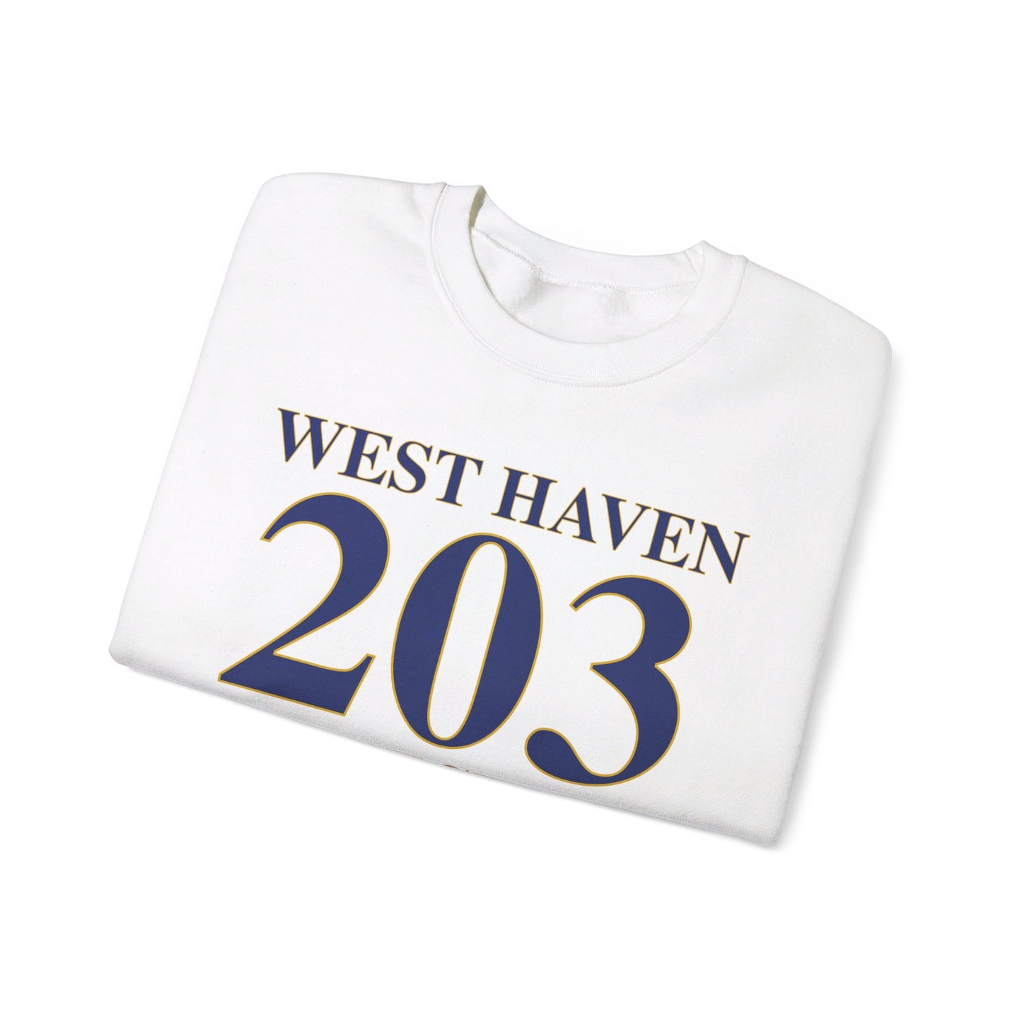 West Haven 203 Connecticut // west haven connecticut unisex sweatshirt // finding connecticut
