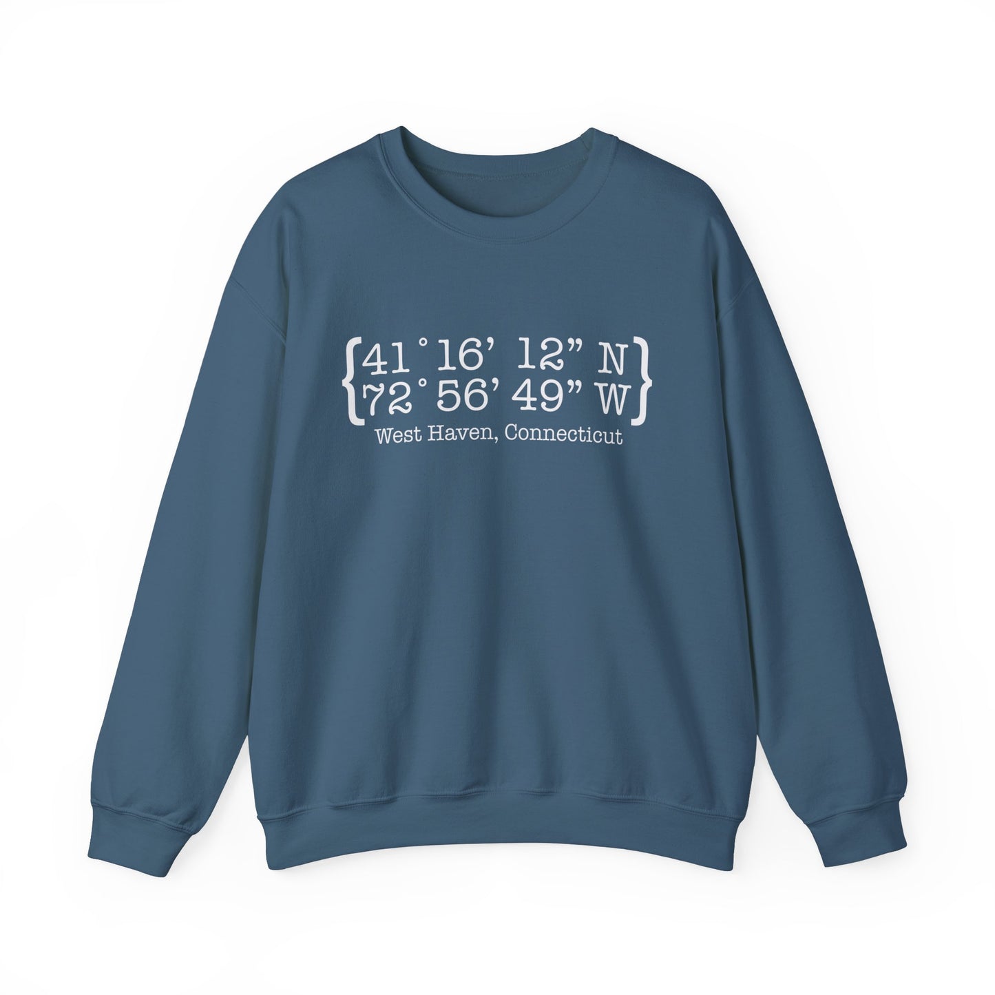 West Haven coordinates // west haven CT unisex sweatshirts // finding connecticut
