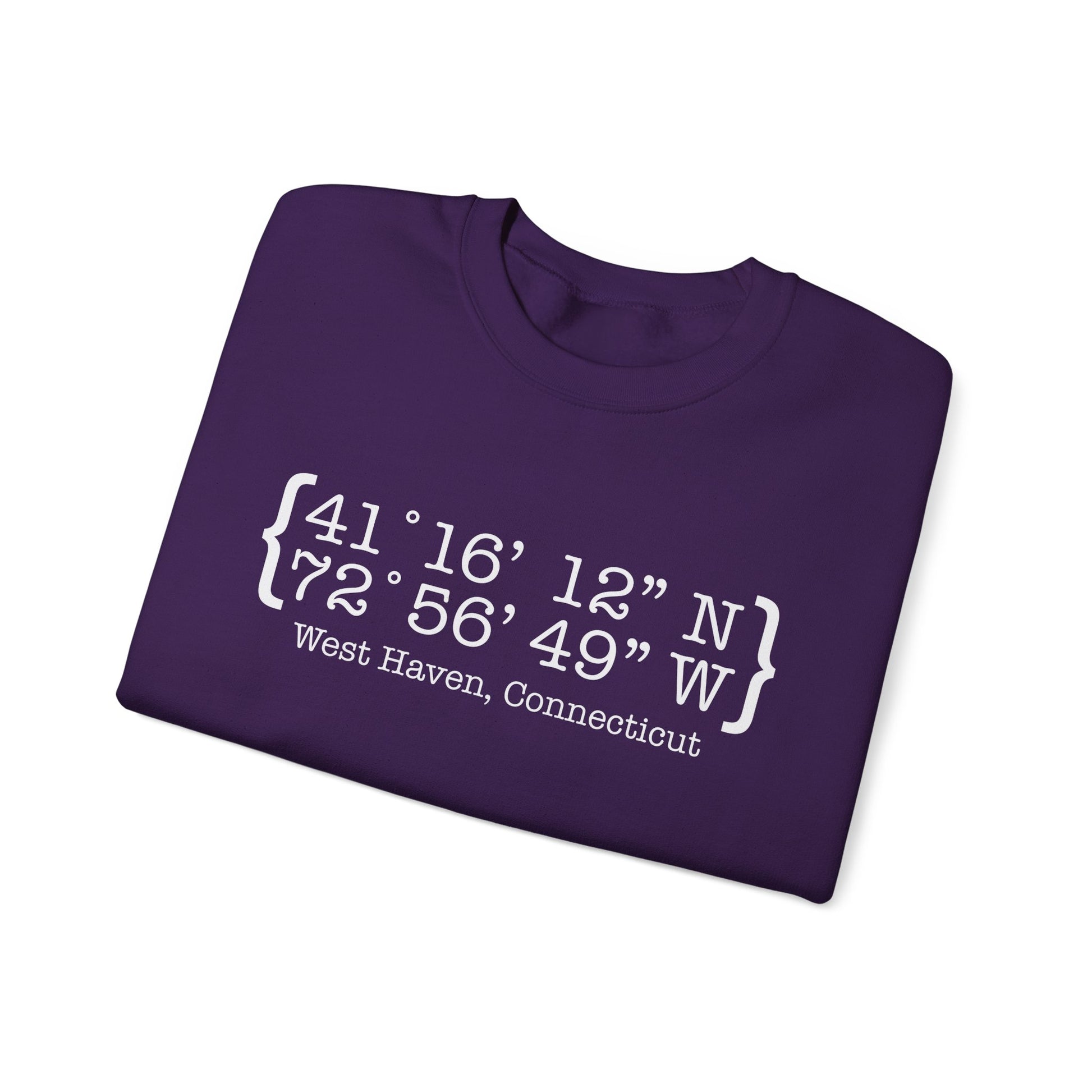 West Haven coordinates // west haven CT unisex sweatshirts // finding connecticut