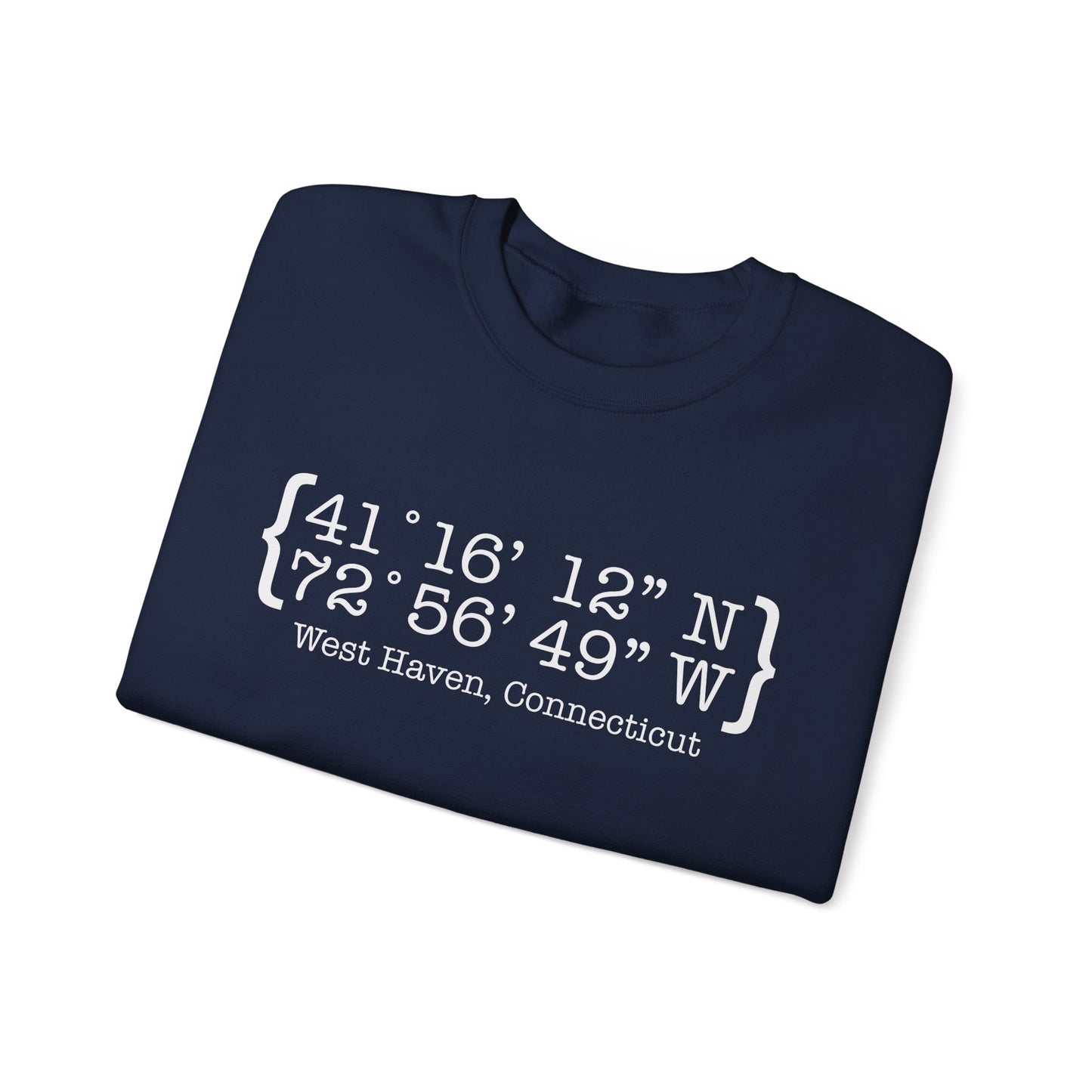 West Haven coordinates // west haven CT unisex sweatshirts // finding connecticut