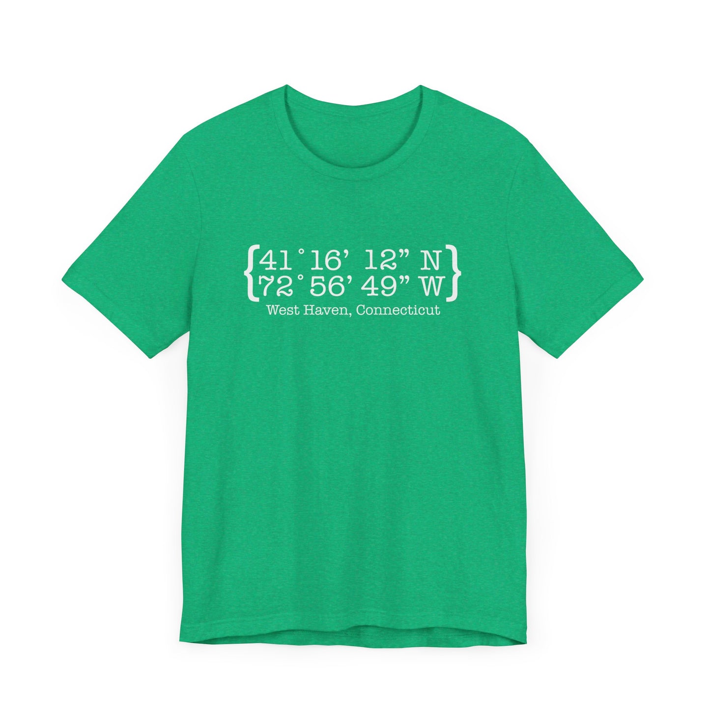 West Haven coordinates // west haven CT unisex t shirts // finding connecticut
