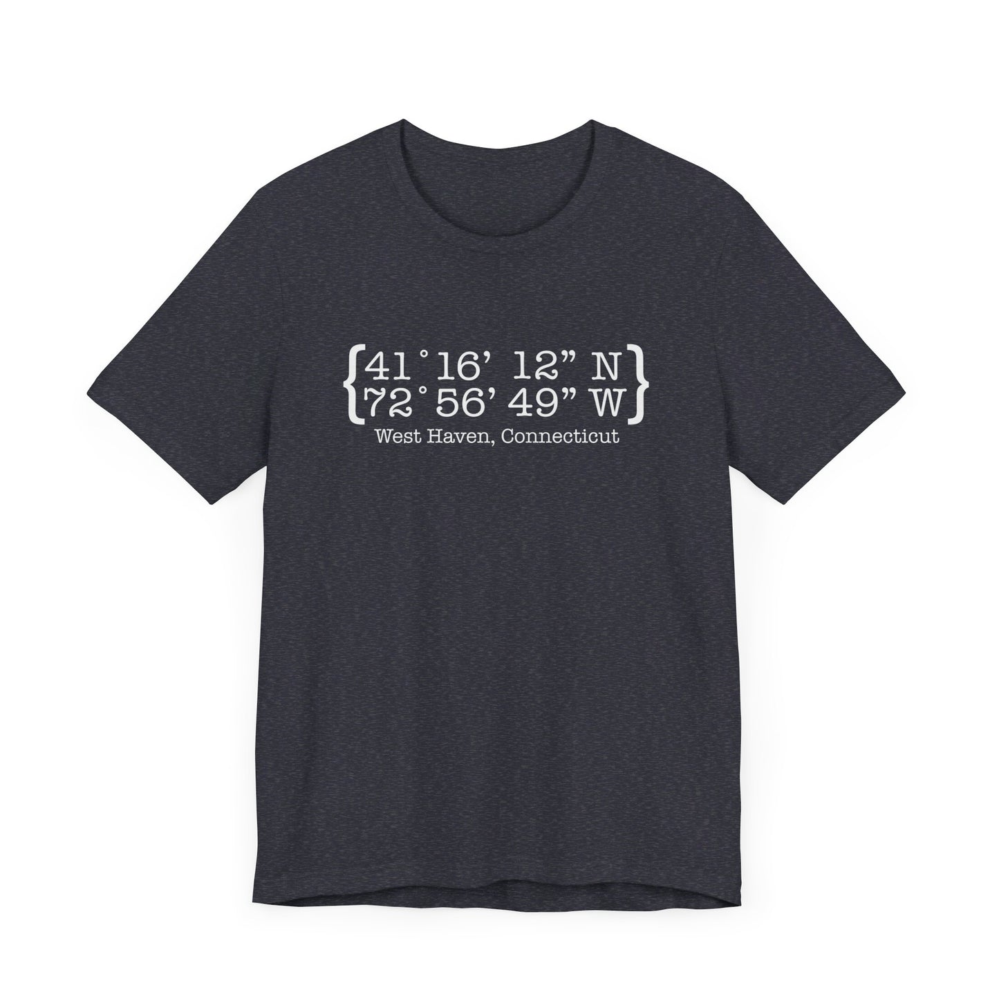 West Haven coordinates // west haven CT unisex t shirts // finding connecticut