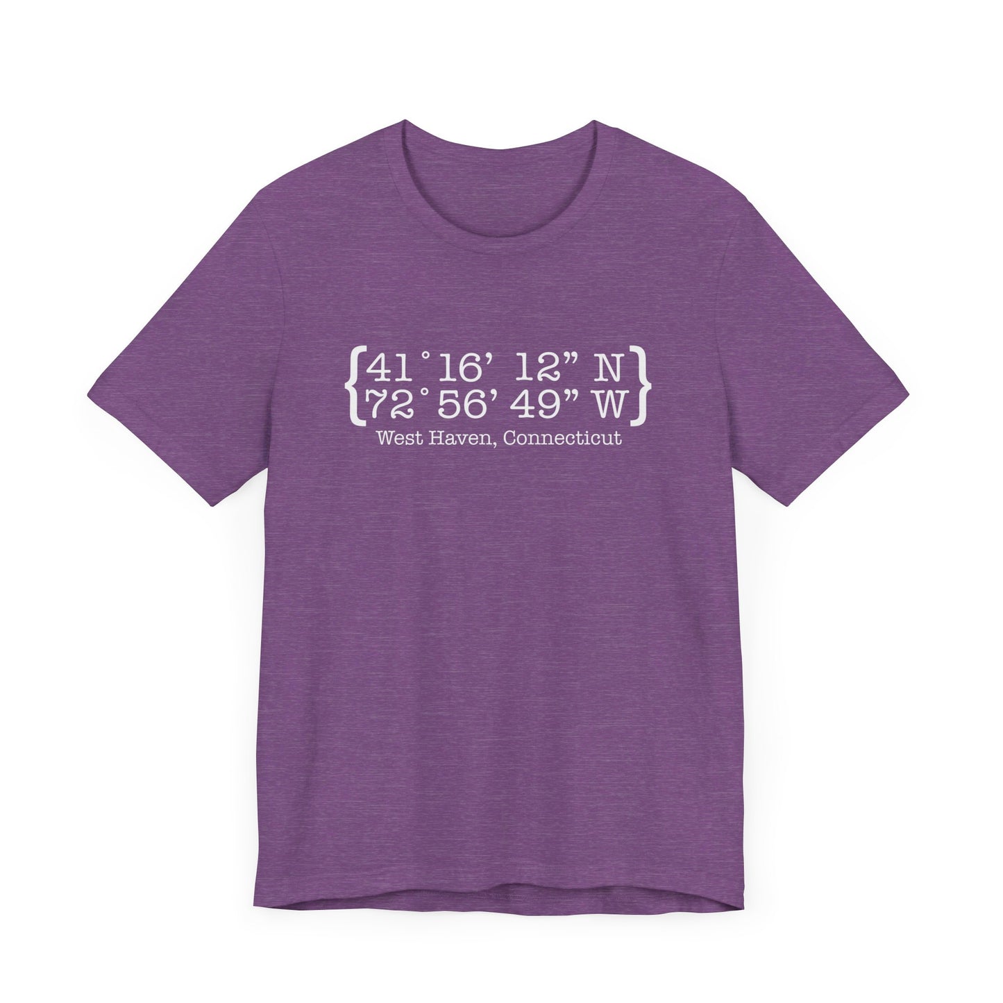 West Haven coordinates // west haven CT unisex t shirts // finding connecticut