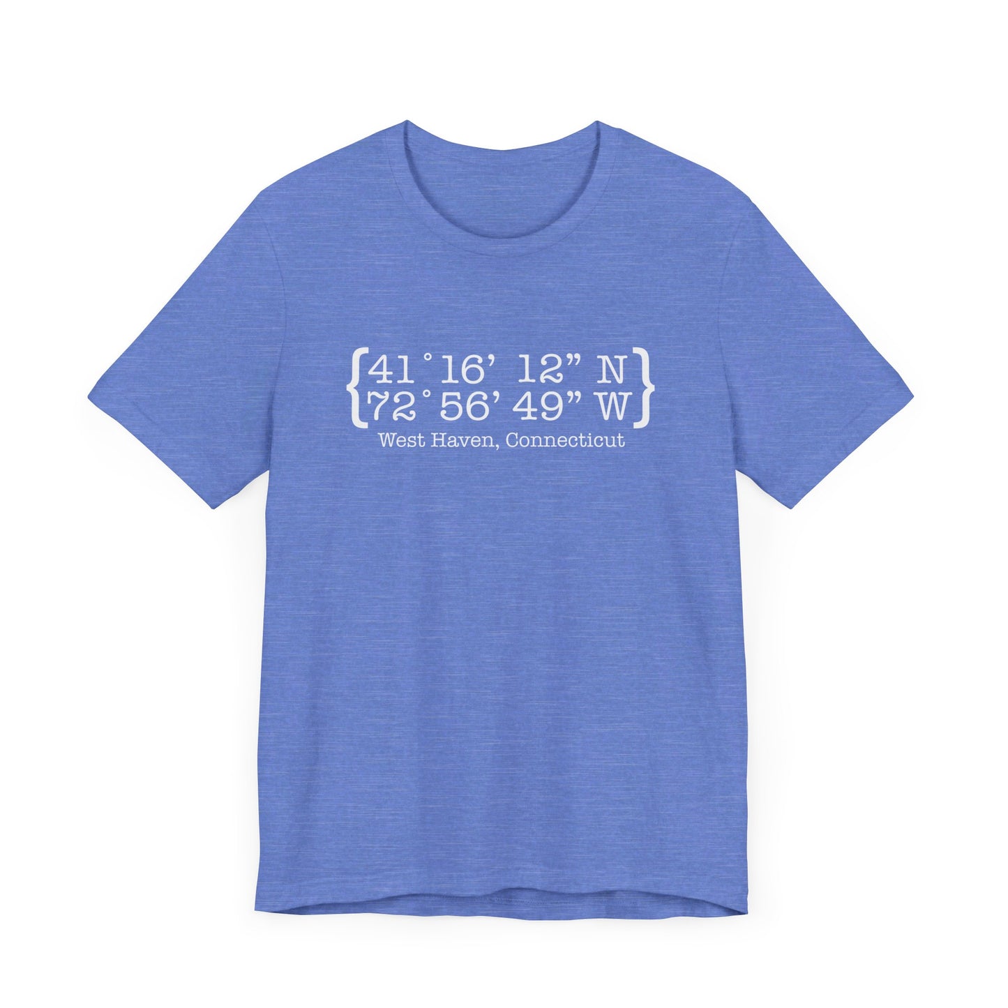 West Haven coordinates // west haven CT unisex t shirts // finding connecticut