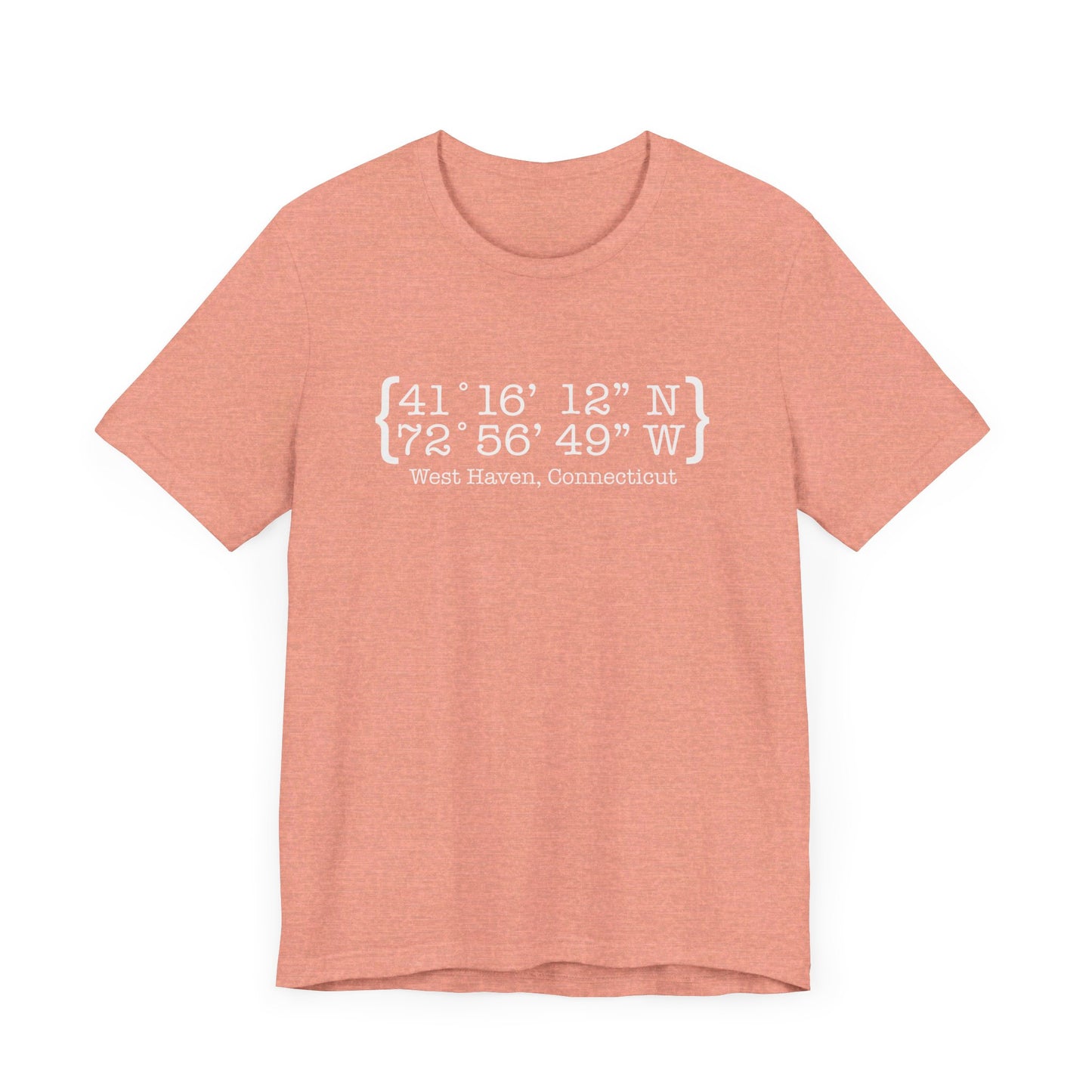 West Haven coordinates // west haven CT unisex t shirts // finding connecticut