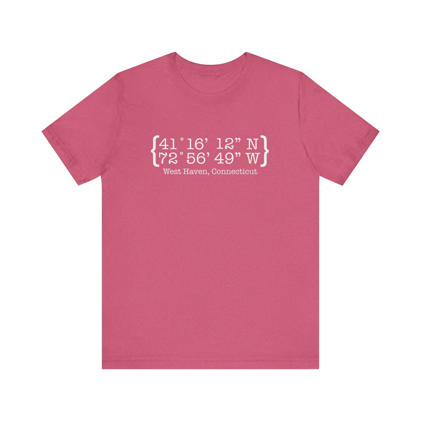West Haven coordinates // west haven CT unisex t shirts // finding connecticut