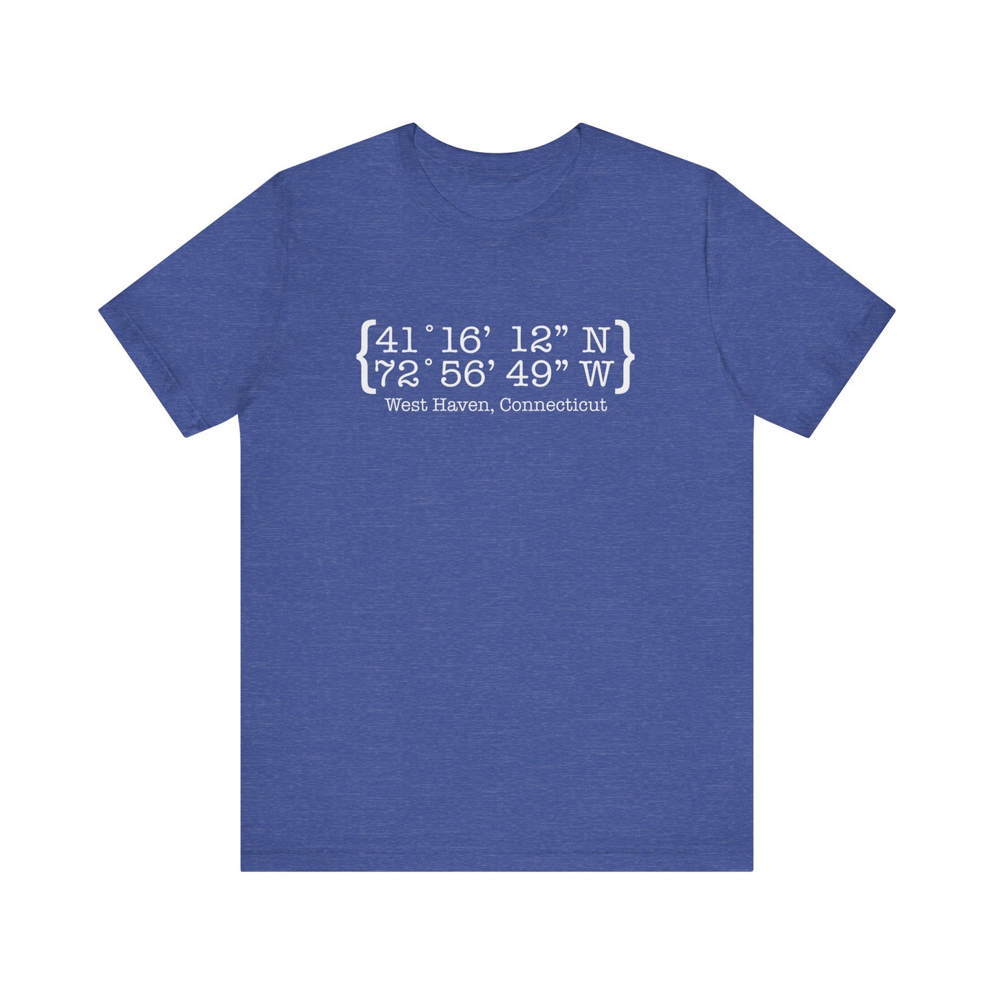 West Haven coordinates // west haven CT unisex t shirts // finding connecticut