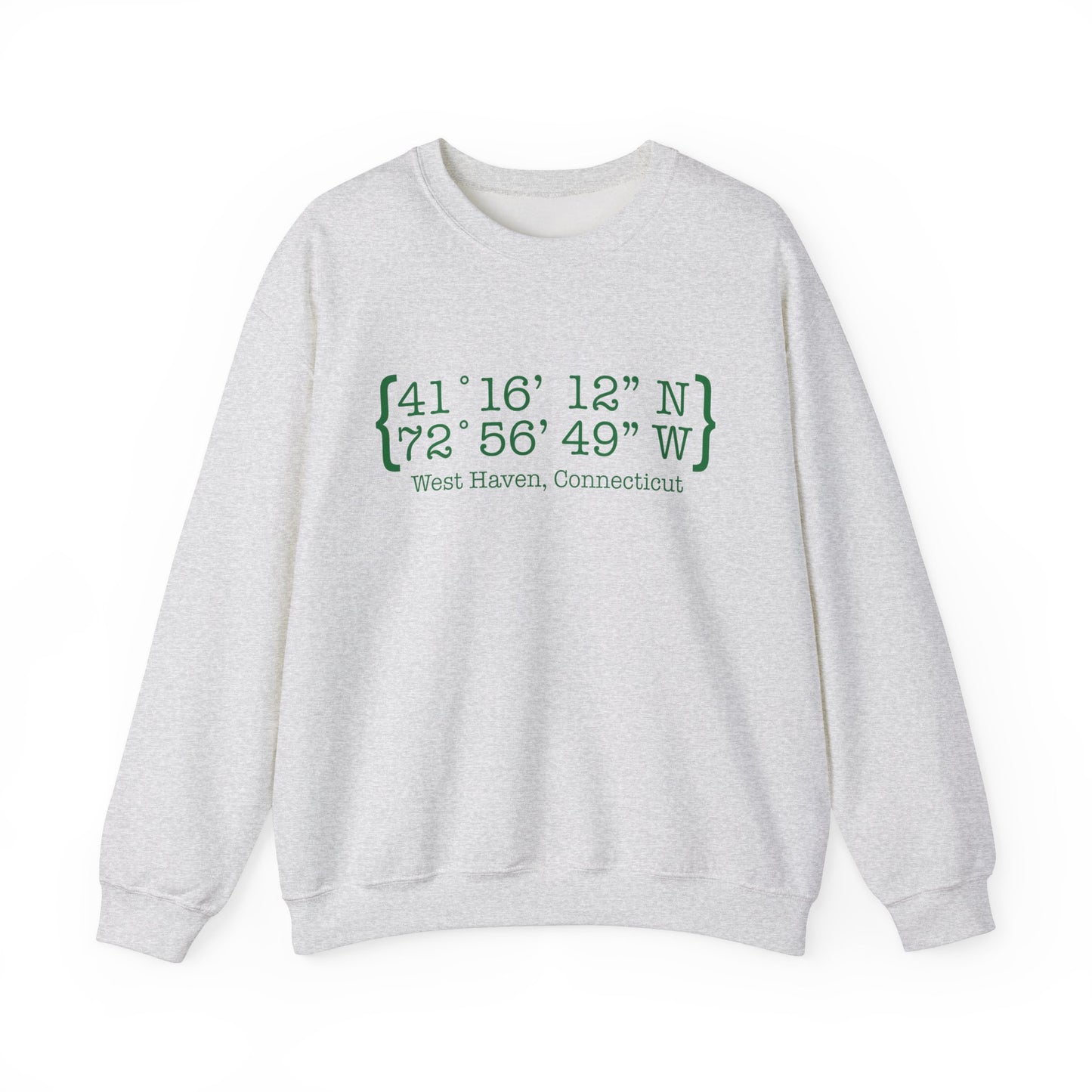 West Haven coordinates // west haven Connecticut sweatshirt // finding connecticut