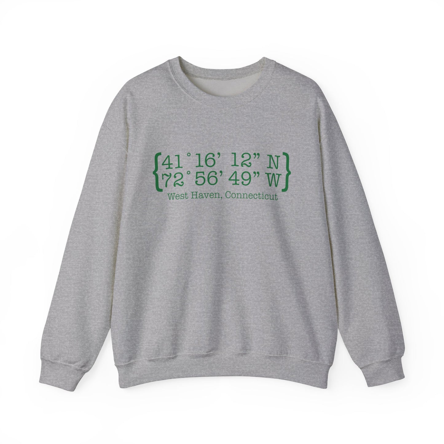 West Haven coordinates // west haven Connecticut sweatshirt // finding connecticut
