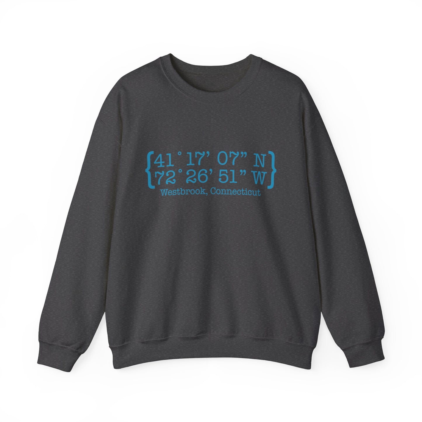 Westbrook Coordinates // Westbrook connecticut sweatshirt /// finding connecticut