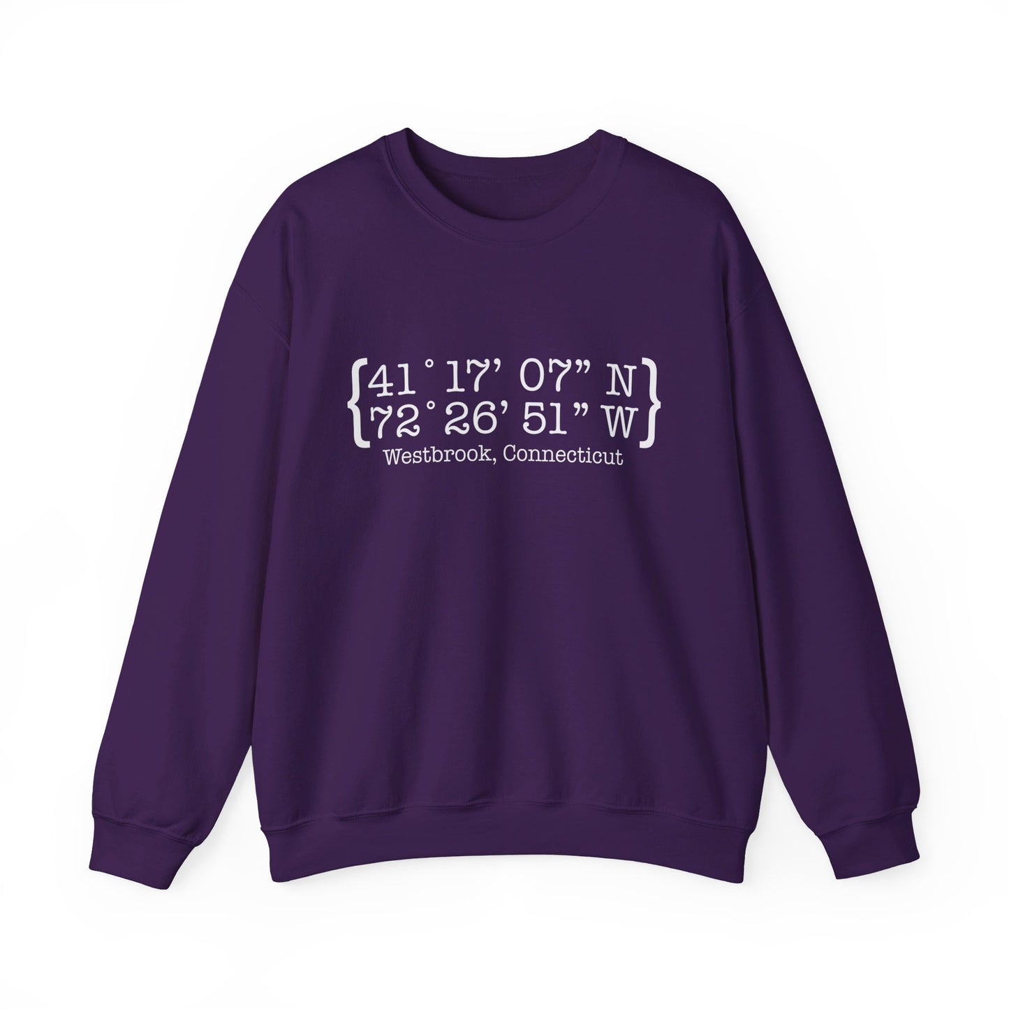 Westbrook Coordinates // Westbrook ct sweatshirt// finding connecticut