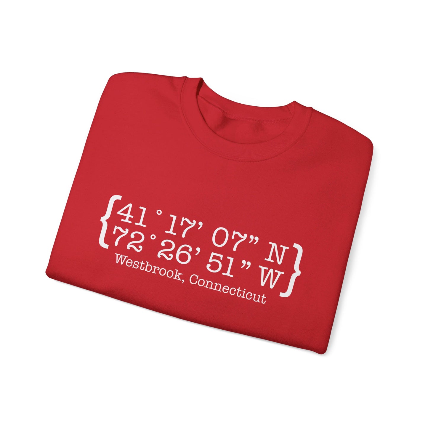 Westbrook Coordinates // Westbrook ct sweatshirt// finding connecticut