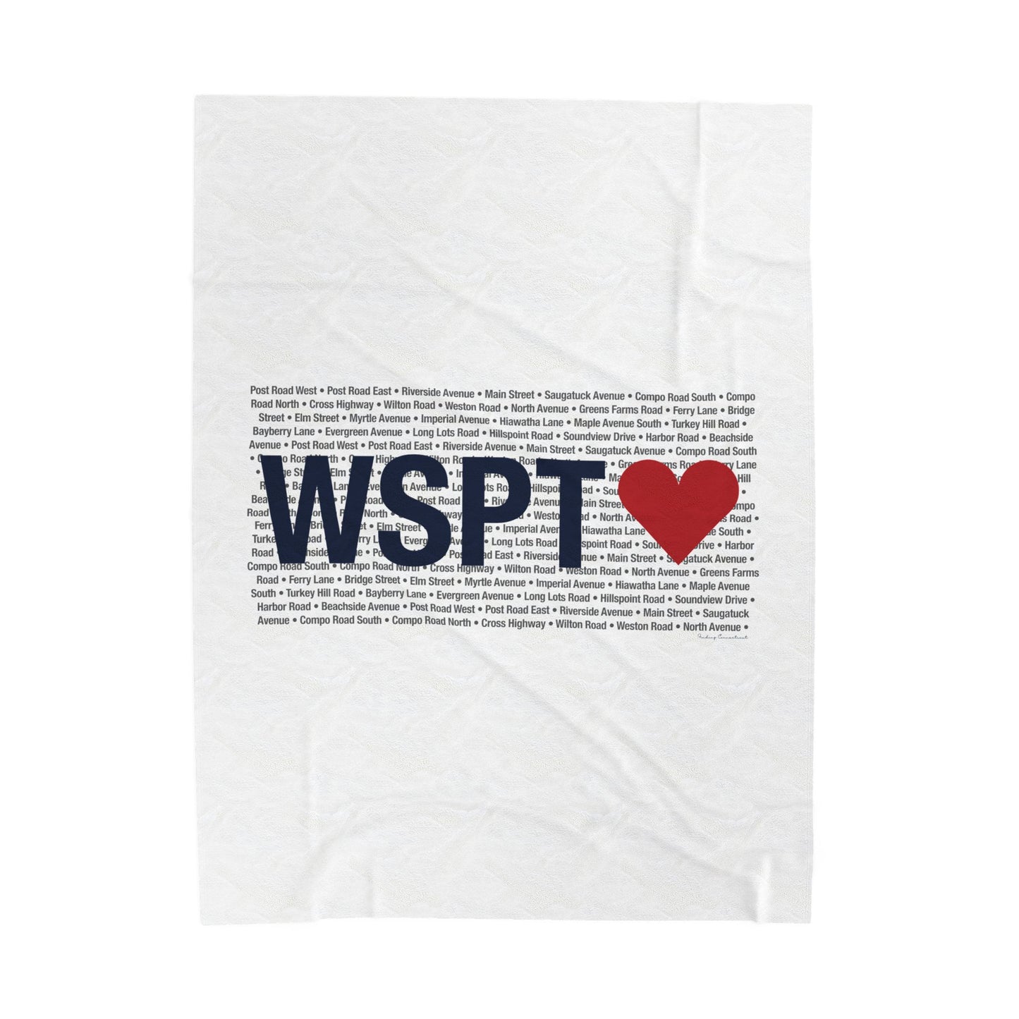 Westport Love Blanket // Westport connecticut blanket // Westport Connecticut gifts and merch // Finding Connecticut