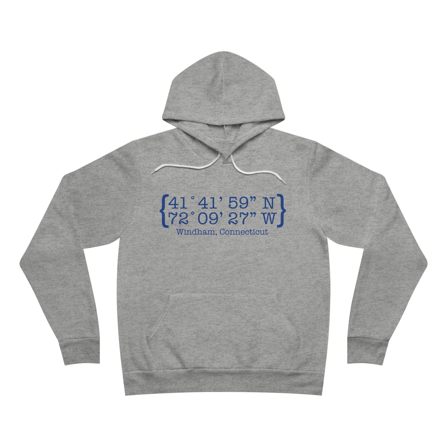 Windham Coordinates // windham connecticut unisex hoodie sweatshirt // finding connecticut