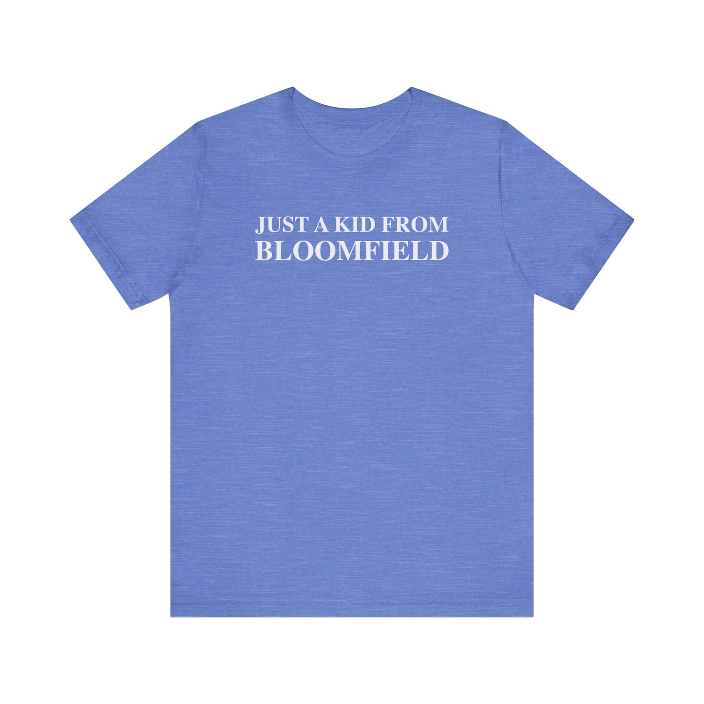 just a kid from Bloomfield // bloomfield CT t shirts // finding connecticut