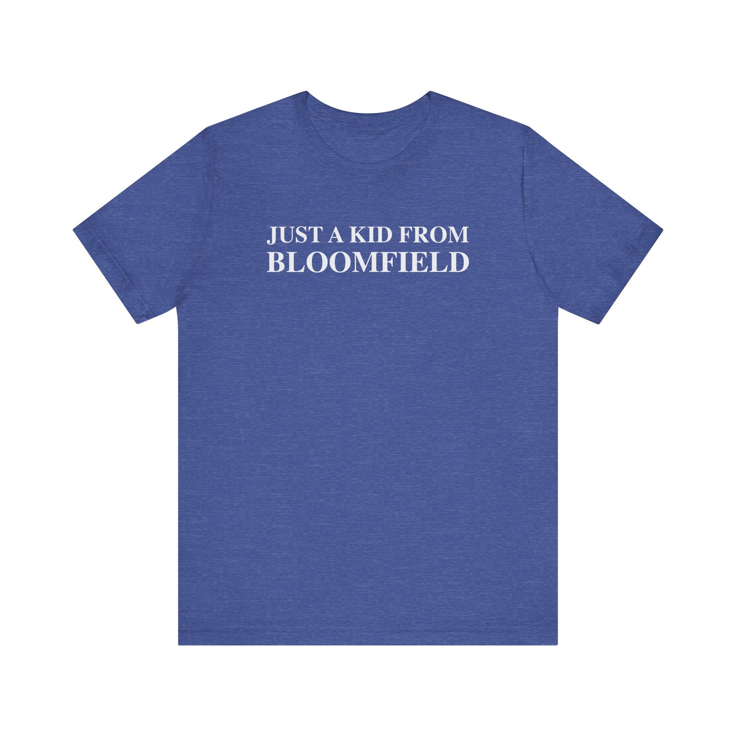just a kid from Bloomfield // bloomfield CT t shirts // finding connecticut