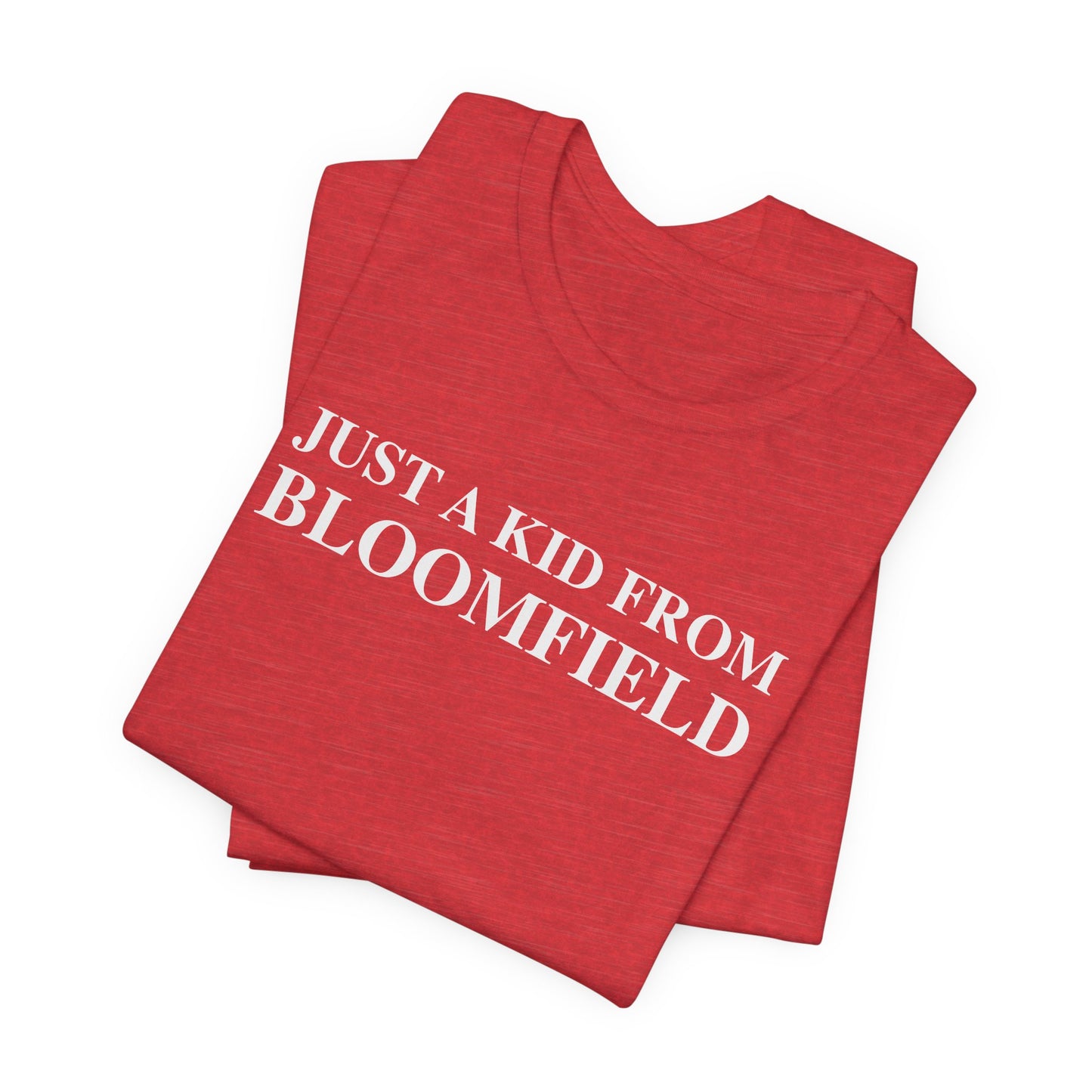 just a kid from Bloomfield // bloomfield CT t shirts // finding connecticut