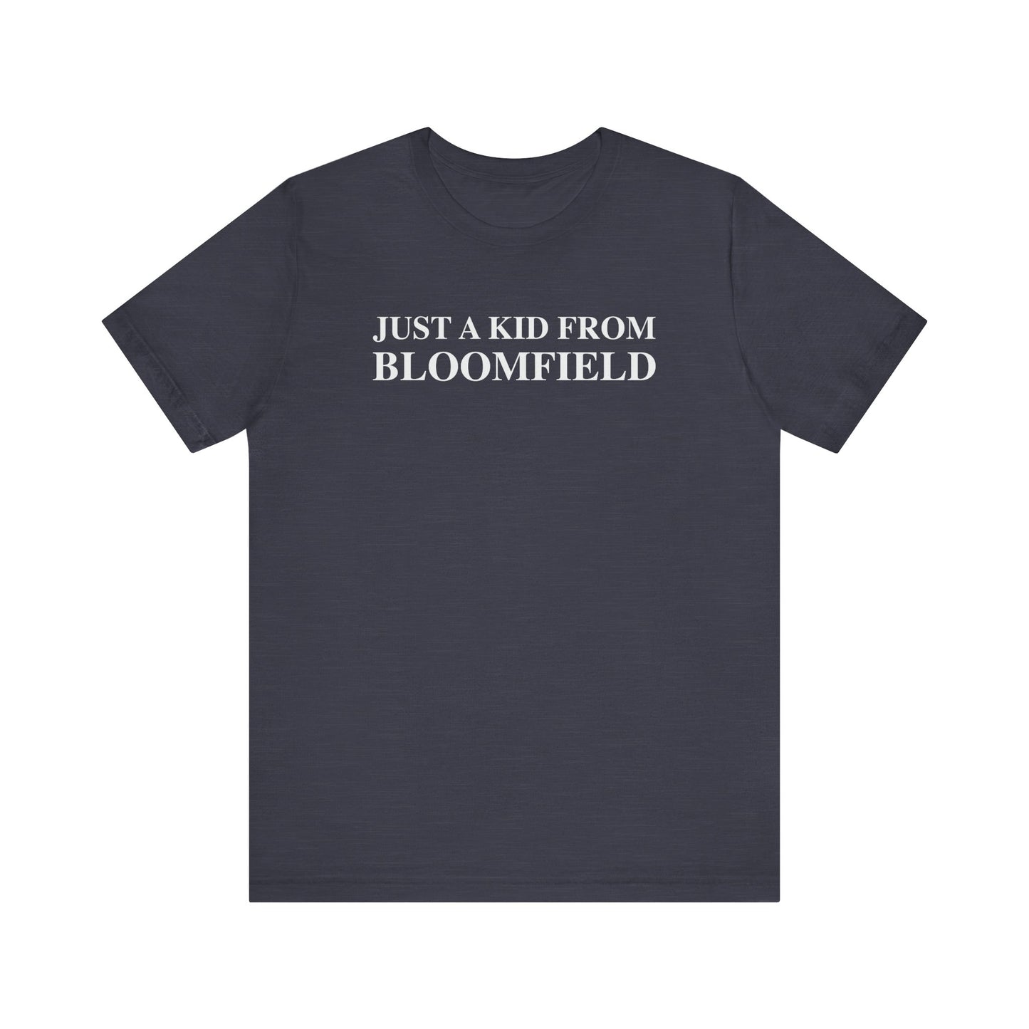 just a kid from Bloomfield // bloomfield CT t shirts // finding connecticut