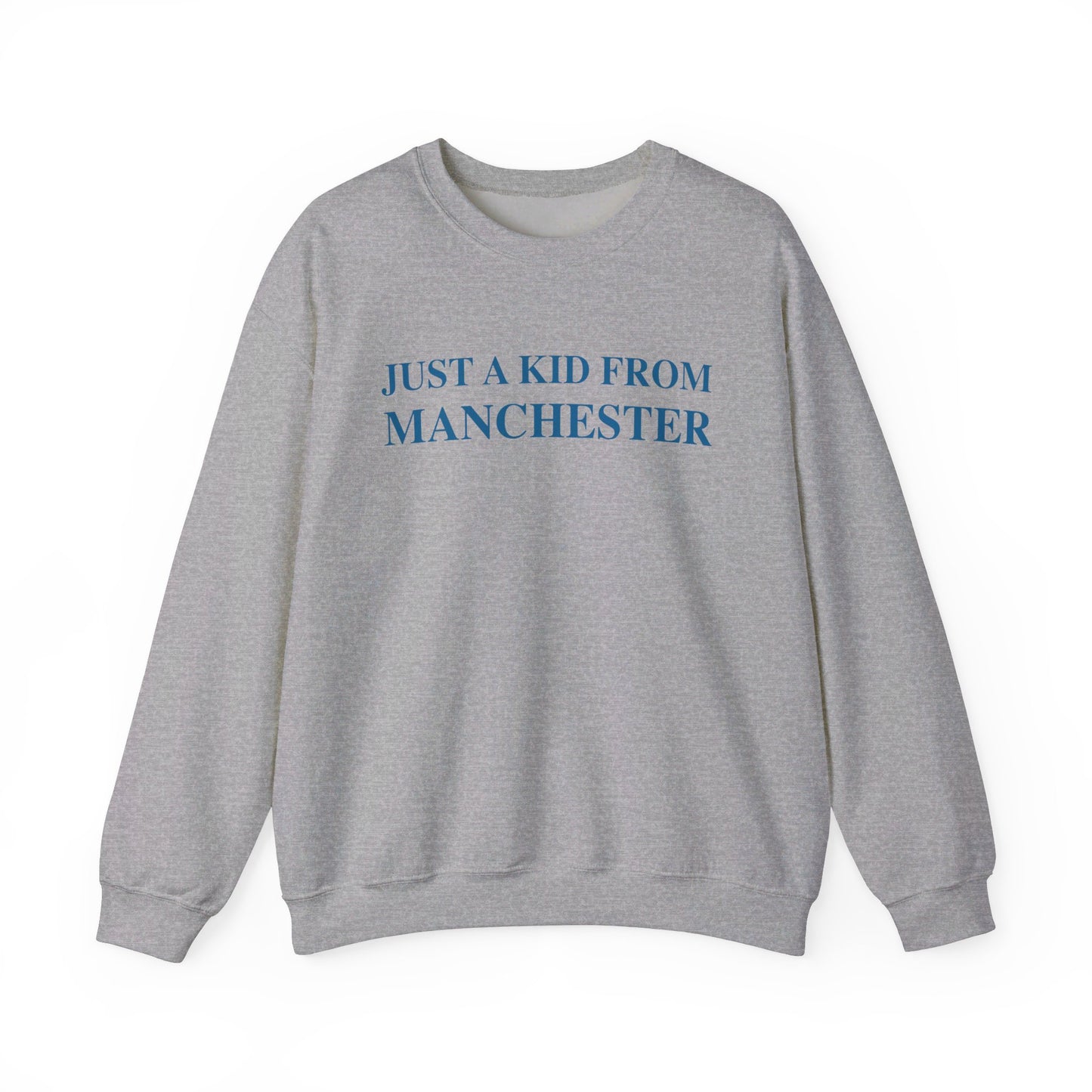 just a kid from Manchester // Manchester connecticut sweatshirt // finding connecticut