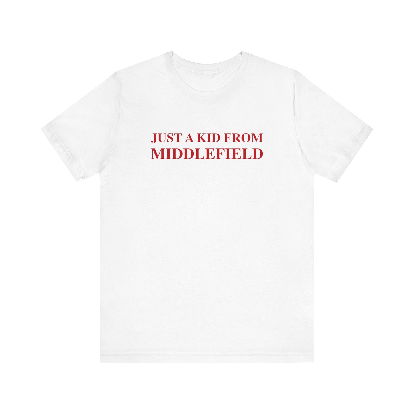just a kid from Middlefield // Middlefield connecticut t shirt /// finding connecticut