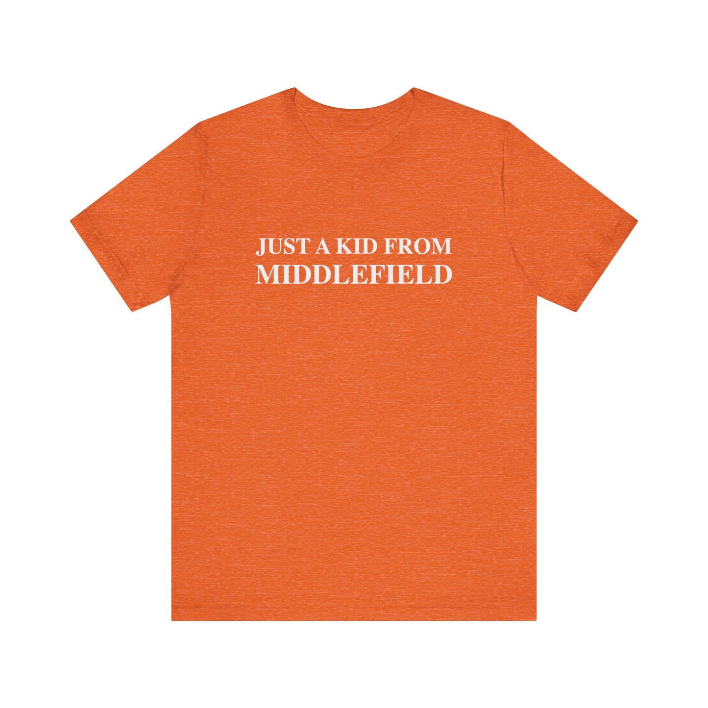 just a kid from Middlefield // Middlefield ct t shirt /// finding connecticut