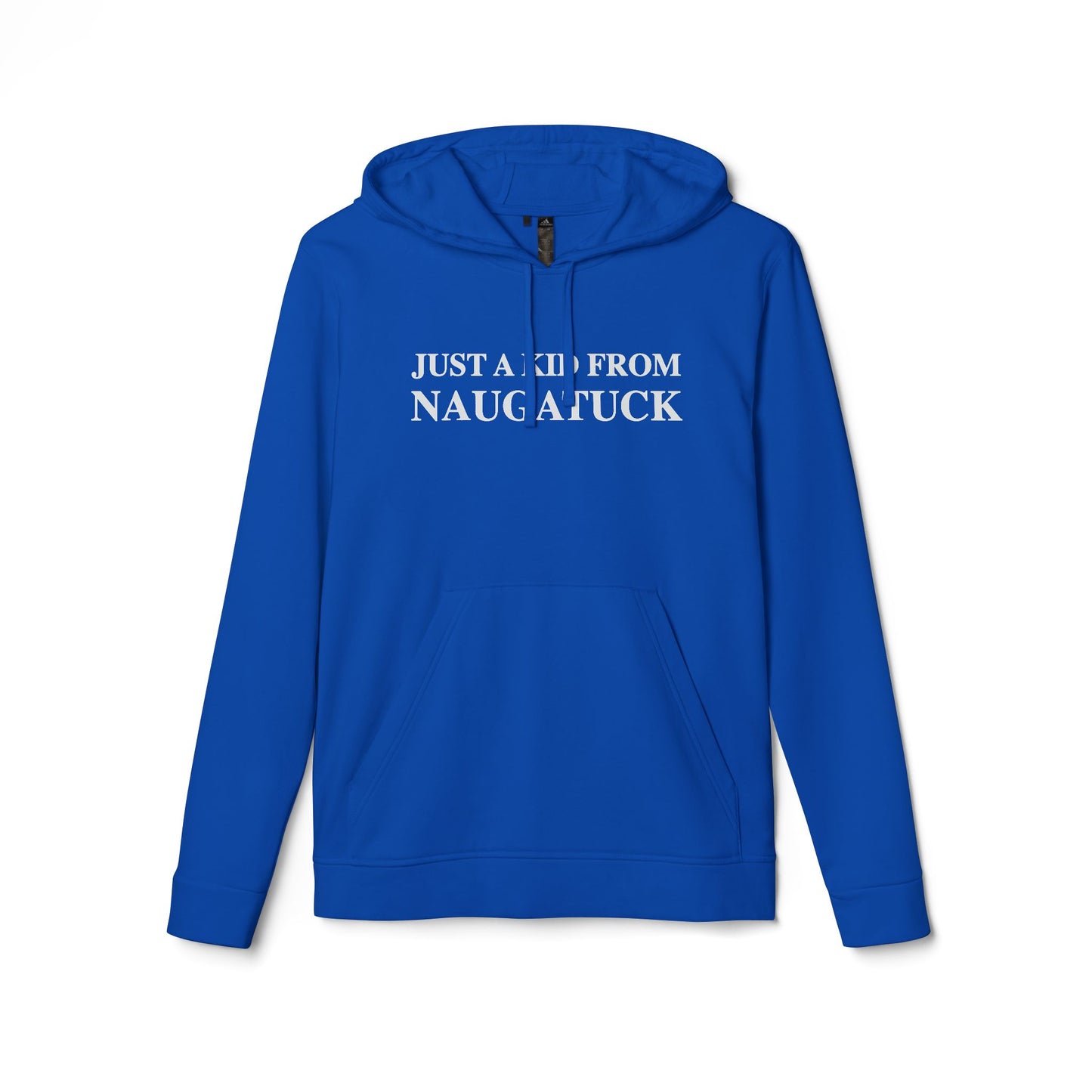 just a kid from Naugatuck // Naugatuck CT unisex adidas hoodie sweatshirt // finding connecticut