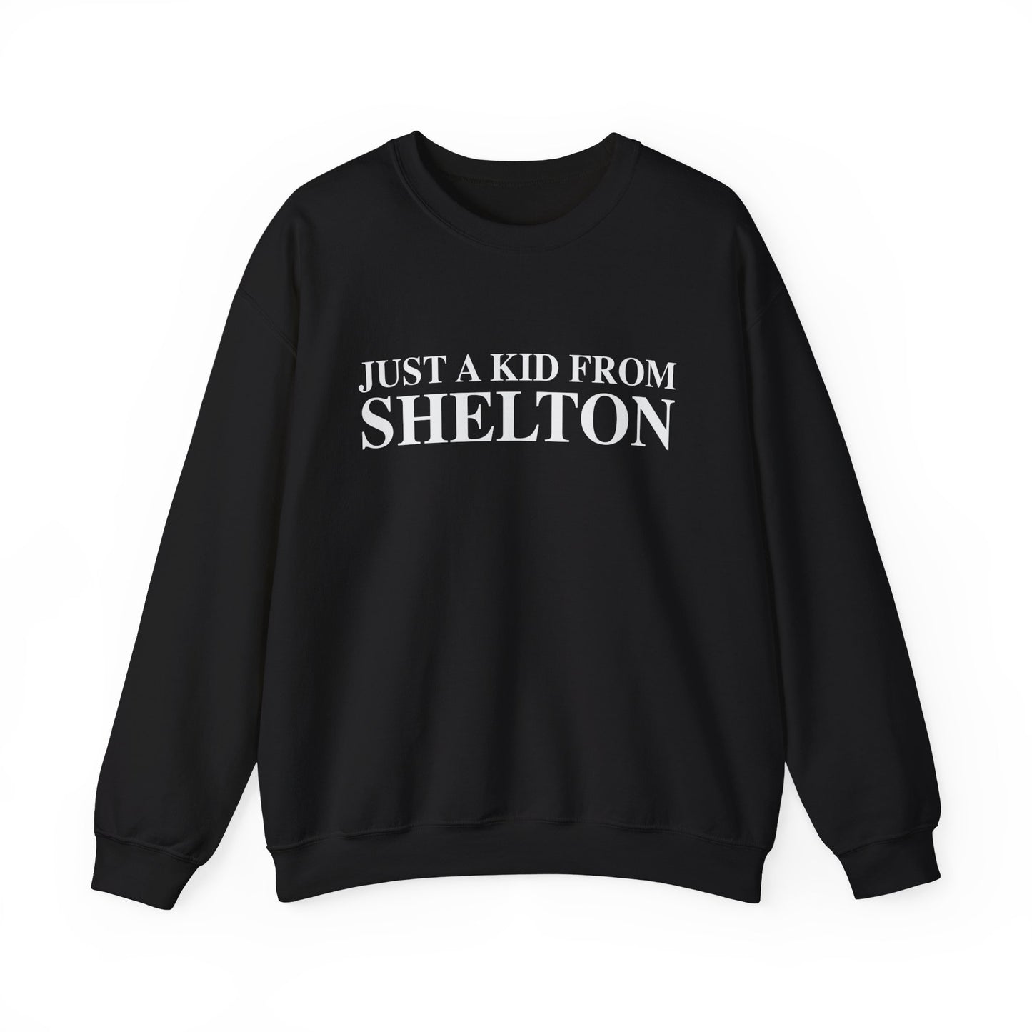 just a kid from Shelton // shelton CT unisex sweatshirt // finding connecticut