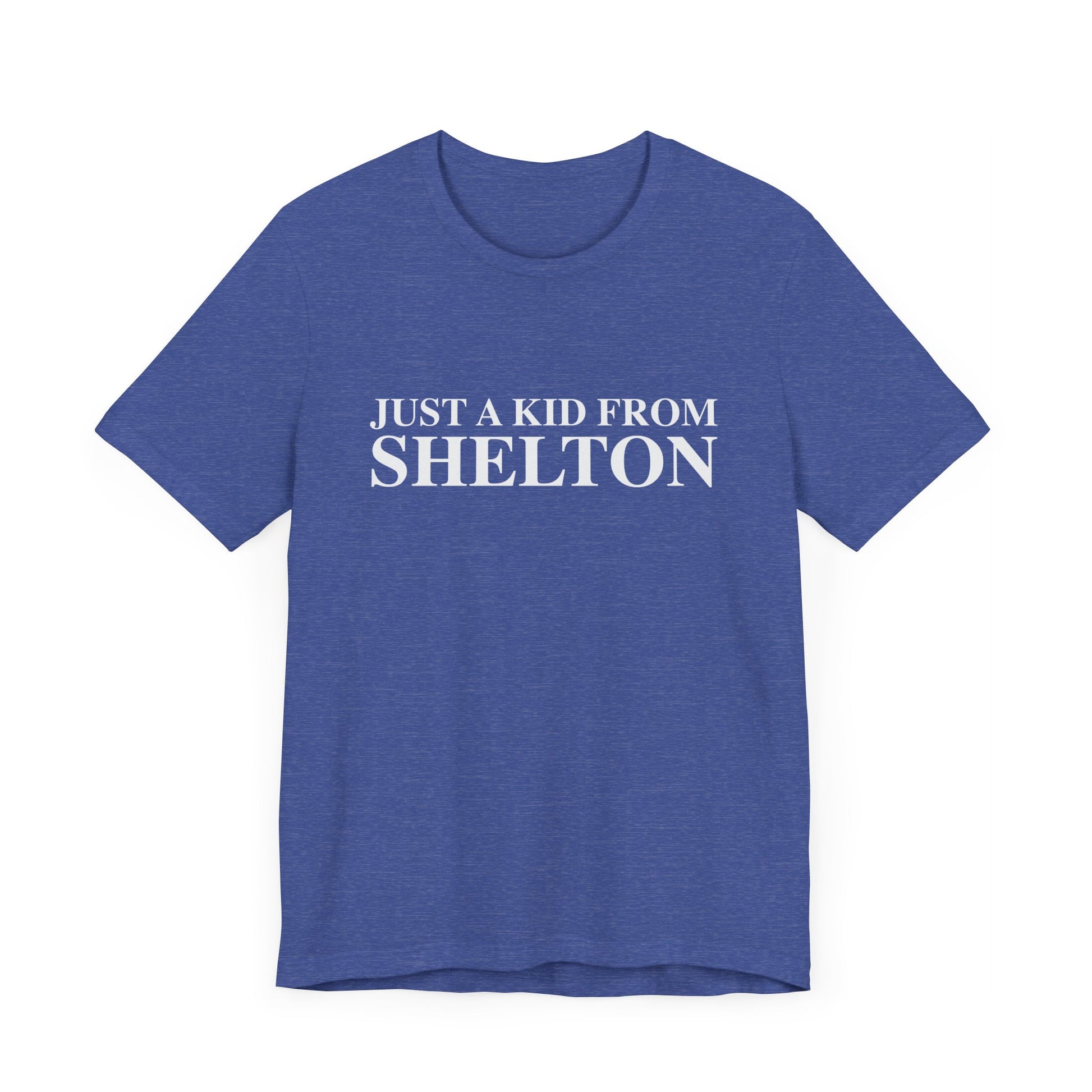 just a kid from Shelton // shelton CT unisex t shirt  // finding connecticut