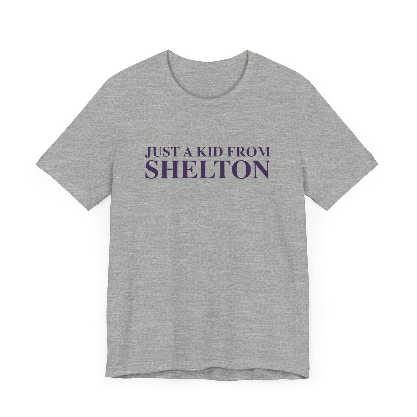 just a kid from Shelton // shelton Connecticut unisex t shirts // finding connecticut