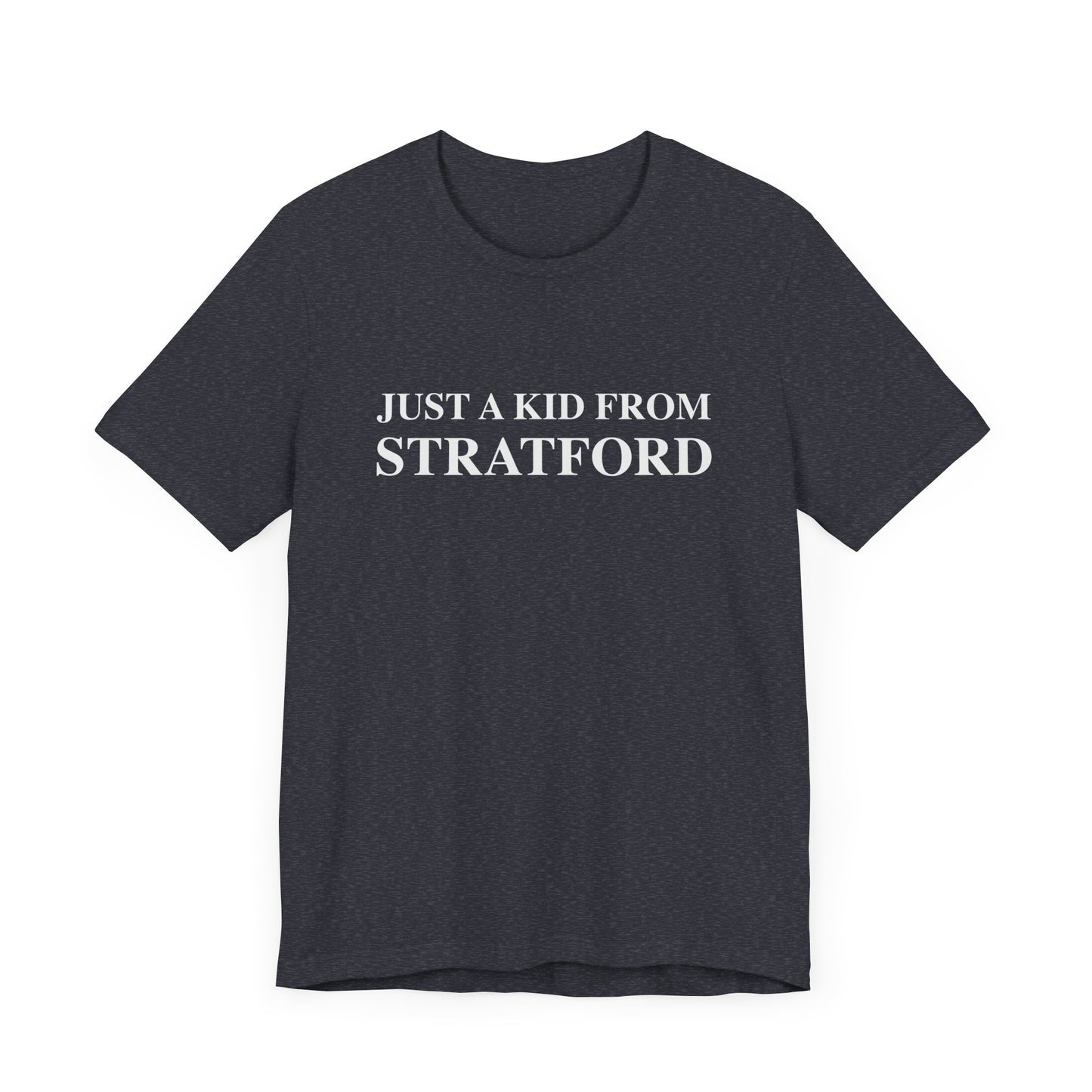 just a kid from Stratford // Stratford ct unisex t shirt // finding connecticut