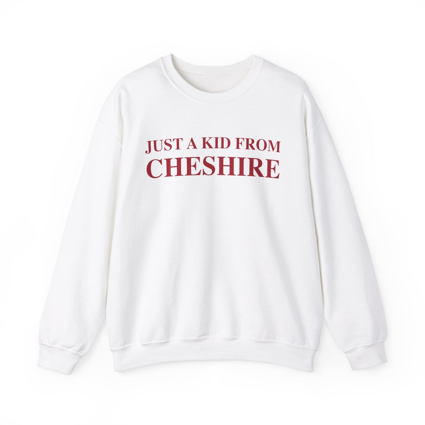 just a kid from cheshire // cheshire connecticut sweatshirt // finding connecticut