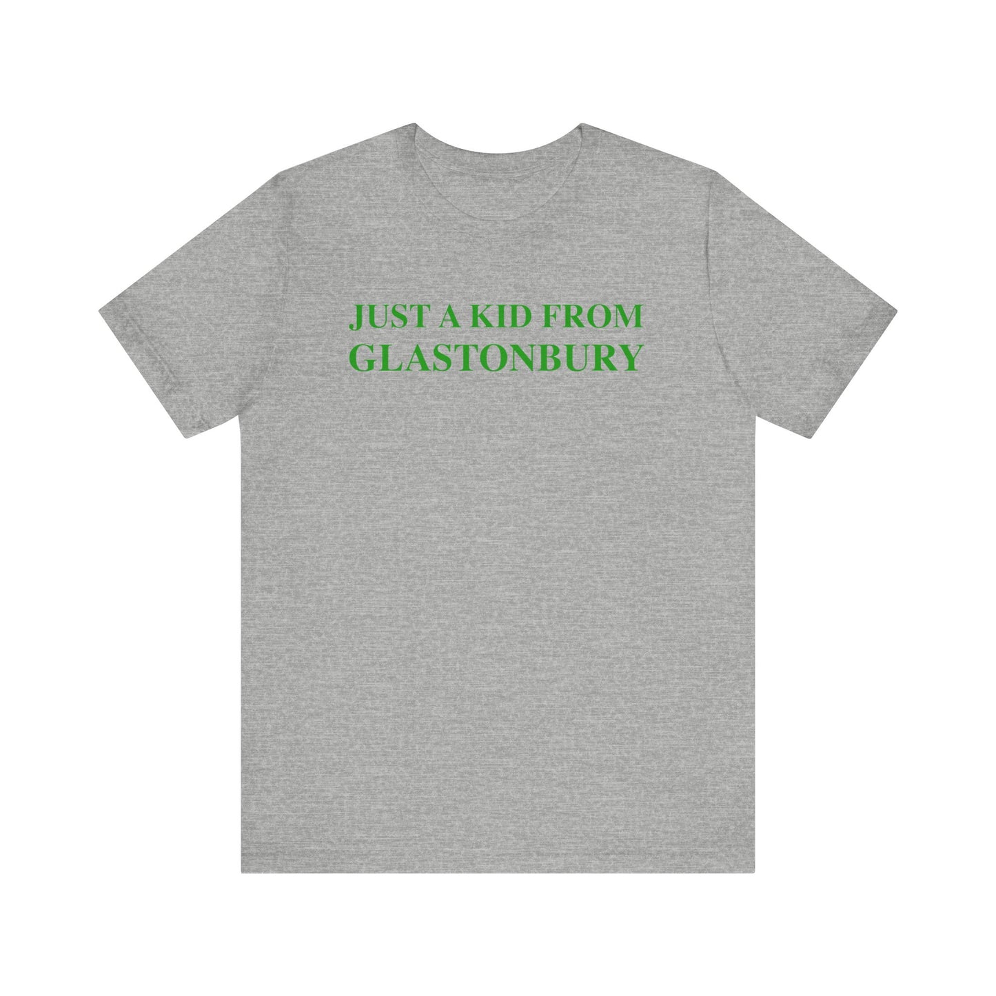 just a kid from glastonbury // glastonbury Connecticut unisex t shirts // finding connecticut