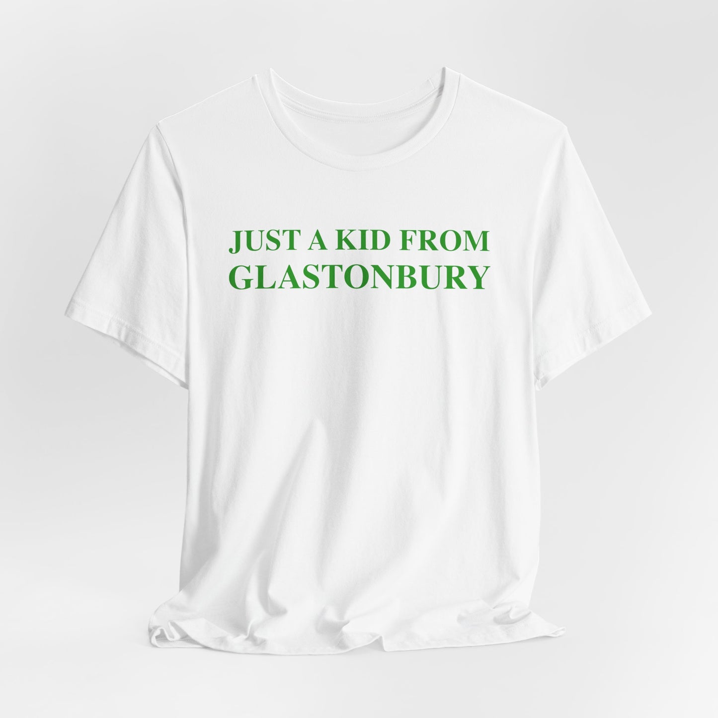 just a kid from glastonbury // glastonbury Connecticut unisex t shirts // finding connecticut