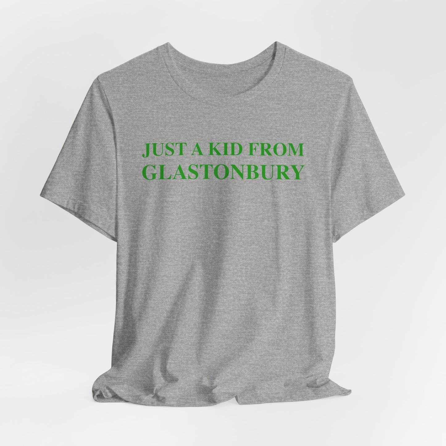 just a kid from glastonbury // glastonbury Connecticut unisex t shirts // finding connecticut