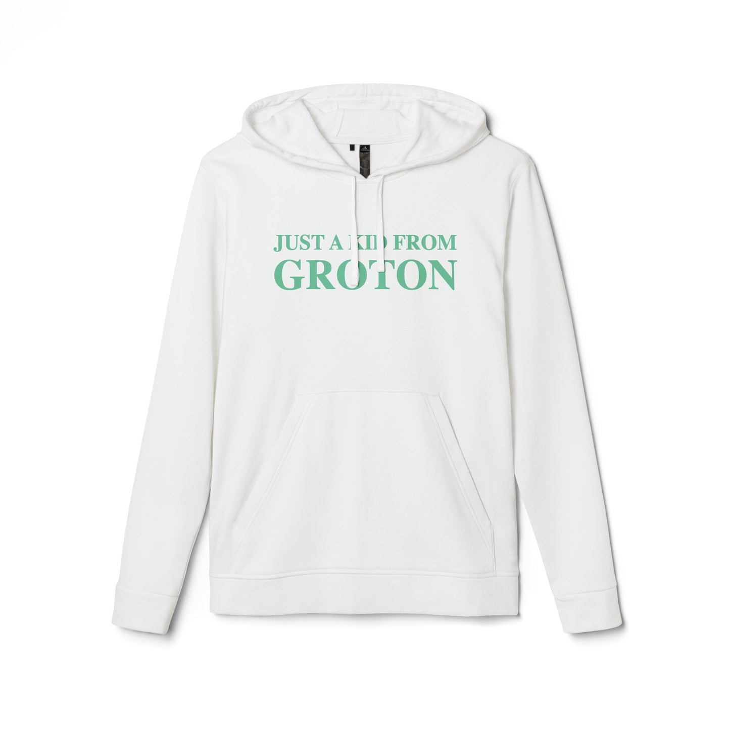 just a kid from groton // groton connecticut unisex adidas hoodie sweatshirts // finding connecticut