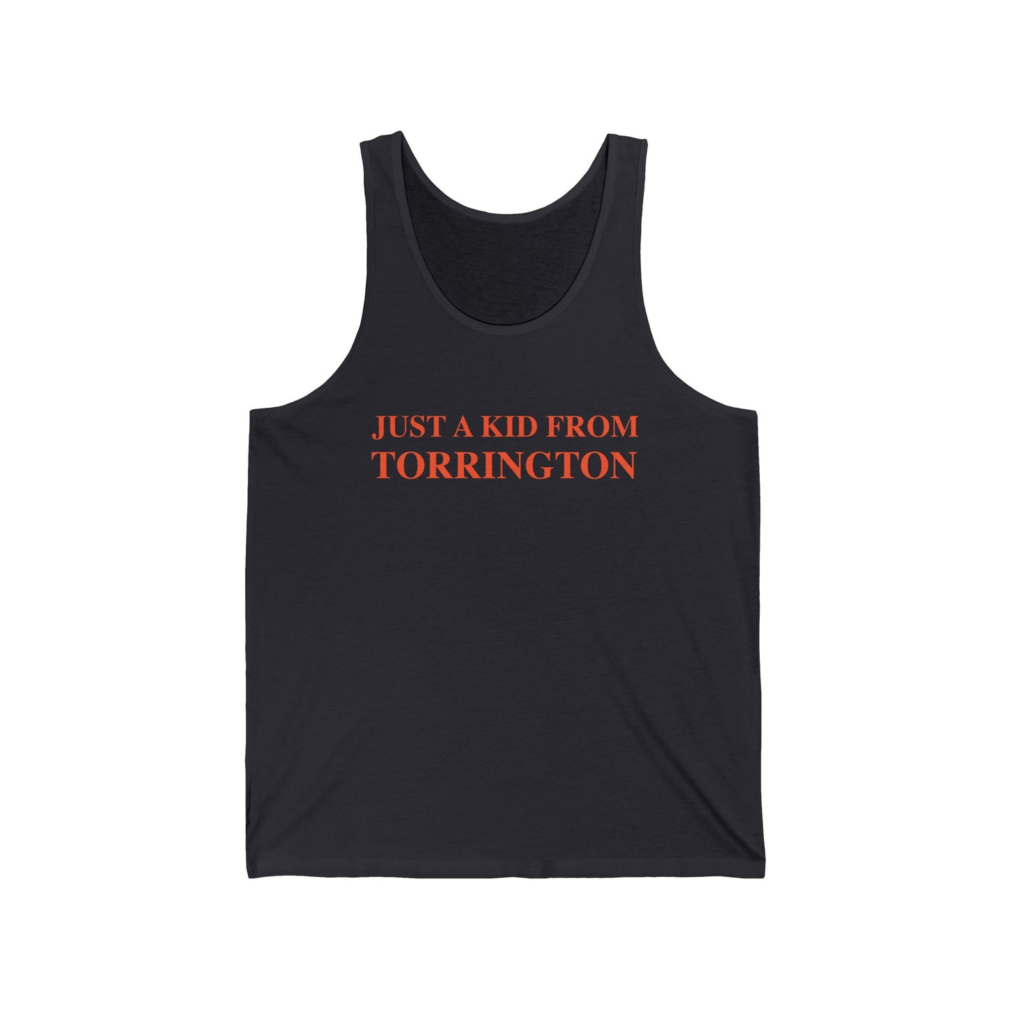 just a kid from torrington // finding connecticut unisex tank top shirts // finding connecticut