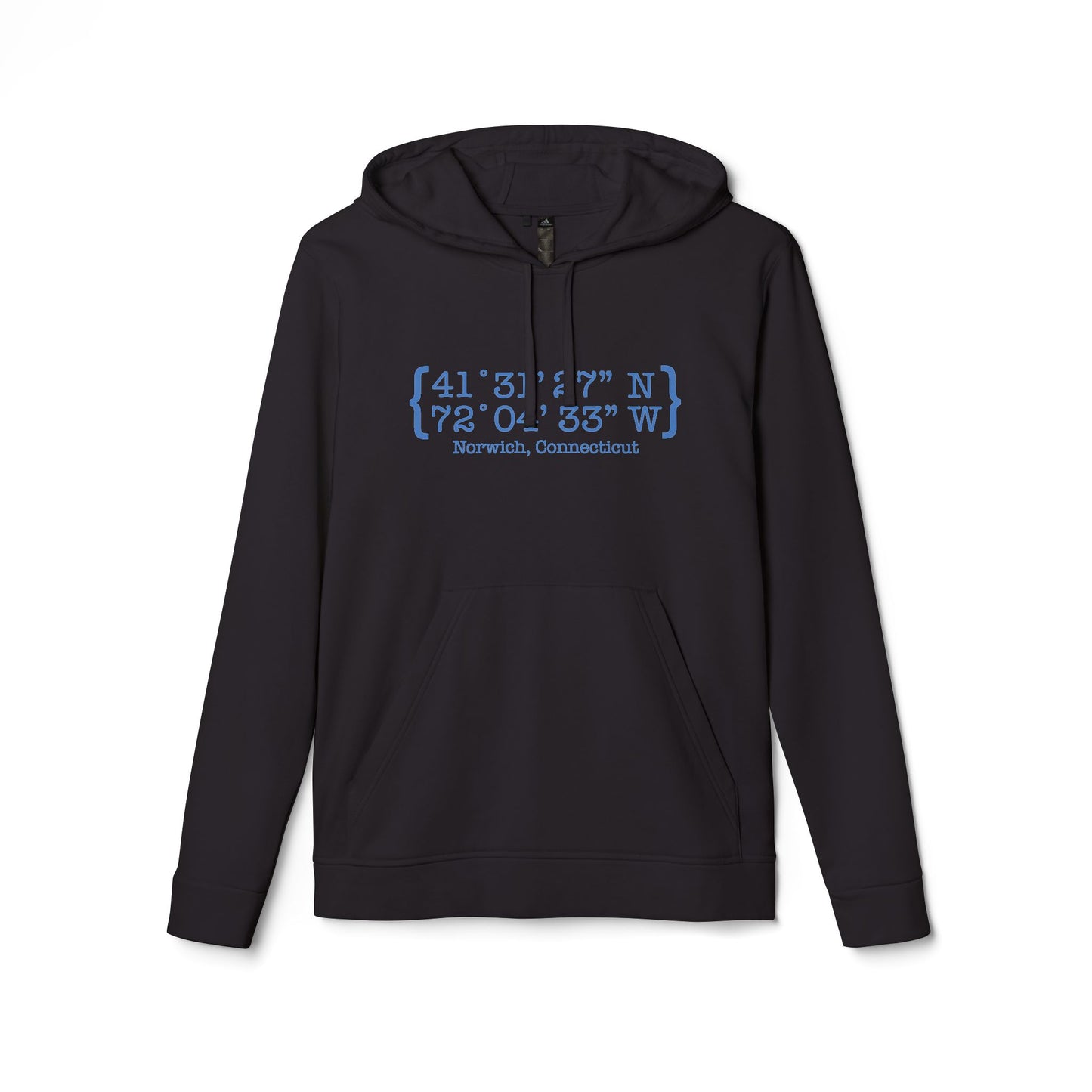 norwich Coordinates // norwich connecticut Adidas unisex hoodie sweatshirt // finding connecticut