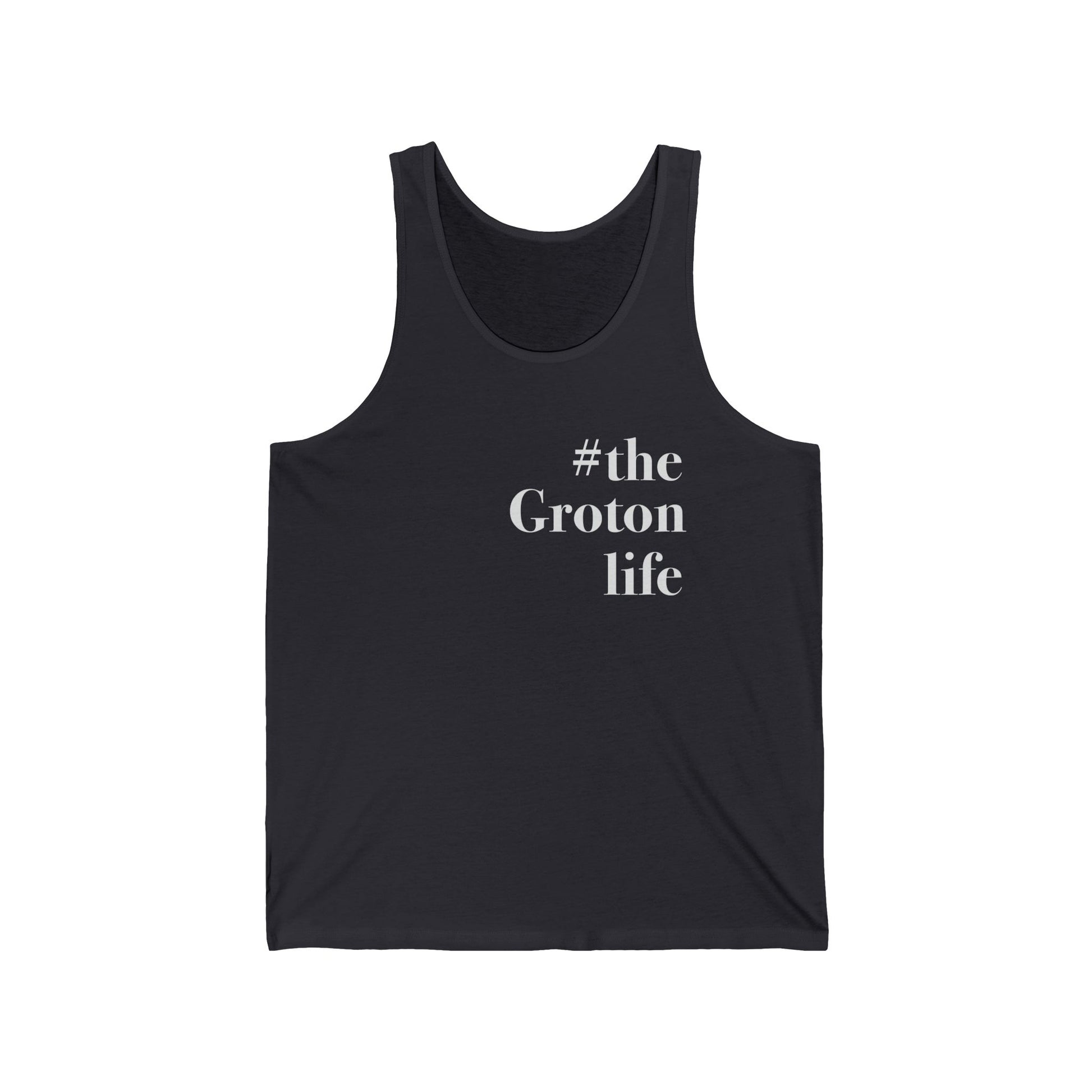 #thegrotonlife // groton ct unisex tank top shirt / finding connecticut