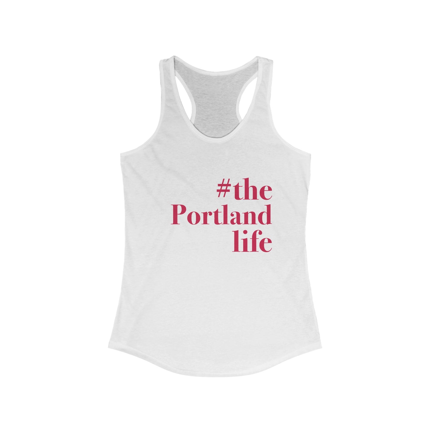 #theportlandlife // Portland Connecticut women's tank top shirt // finding connecticut
