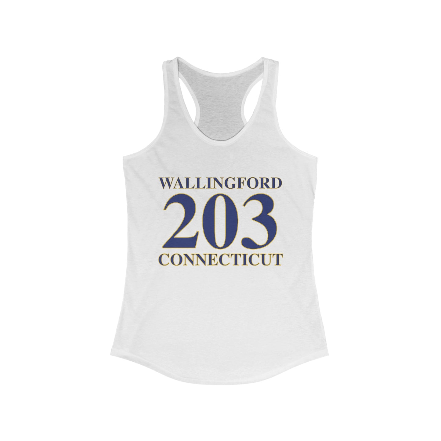 wallingford 203 Connecticut // Wallingford connecticut woman's tank top shirt // finding connecticut