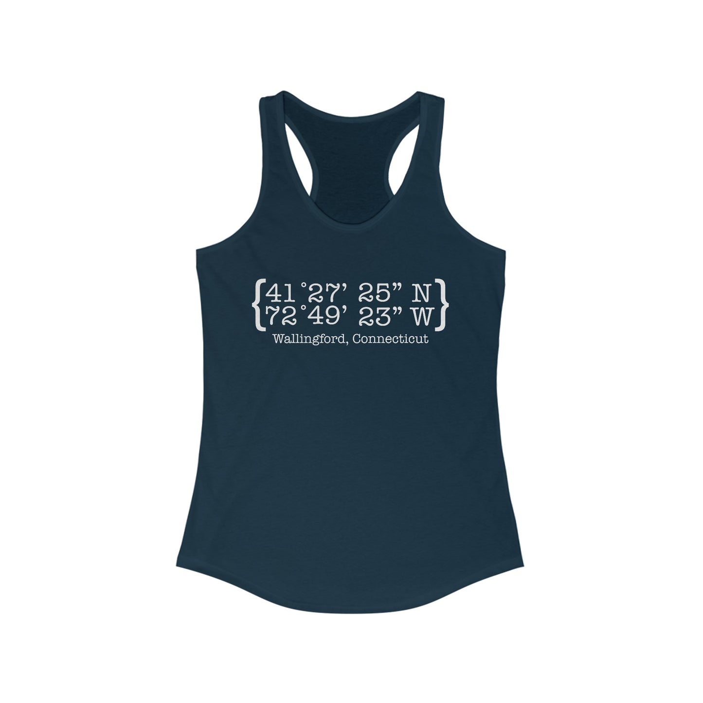 wallingford coordinates // wallingford Ct woman's tank top shirt // finding Connecticut